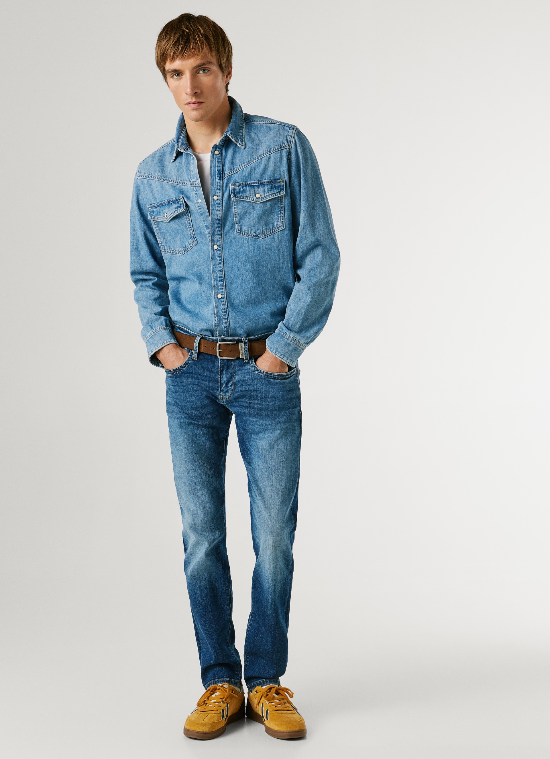 Pepe Jeans Slim-fit-Jeans »HATCH« im 5-Pocket Design