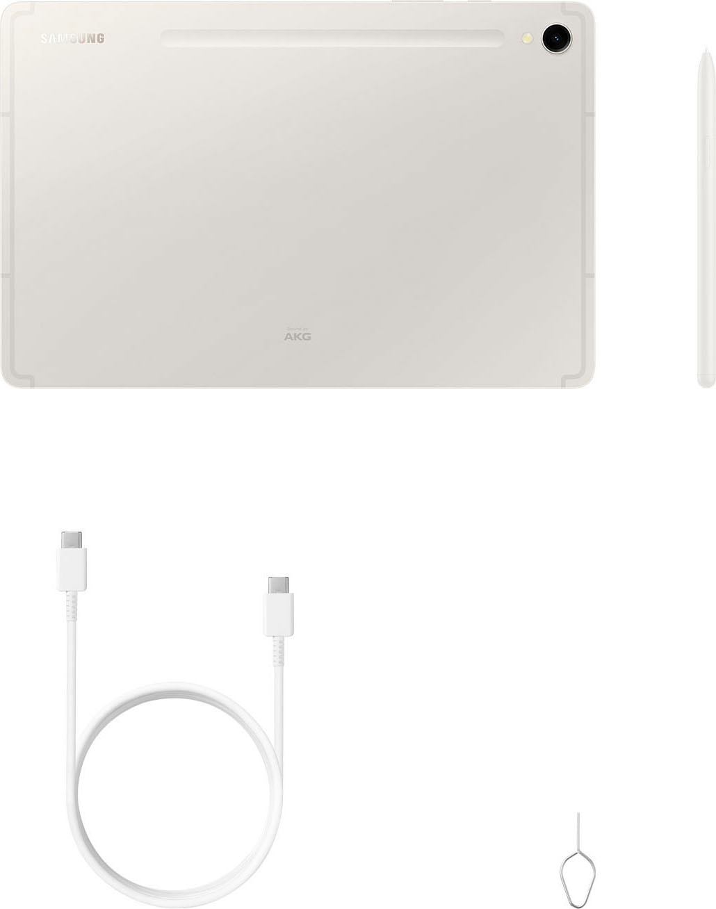 Samsung Tablet »Galaxy Tab S9 WiFi« (27,81 cm / 11 ″) Android 128 GB WQXGA AI-Funktionen)