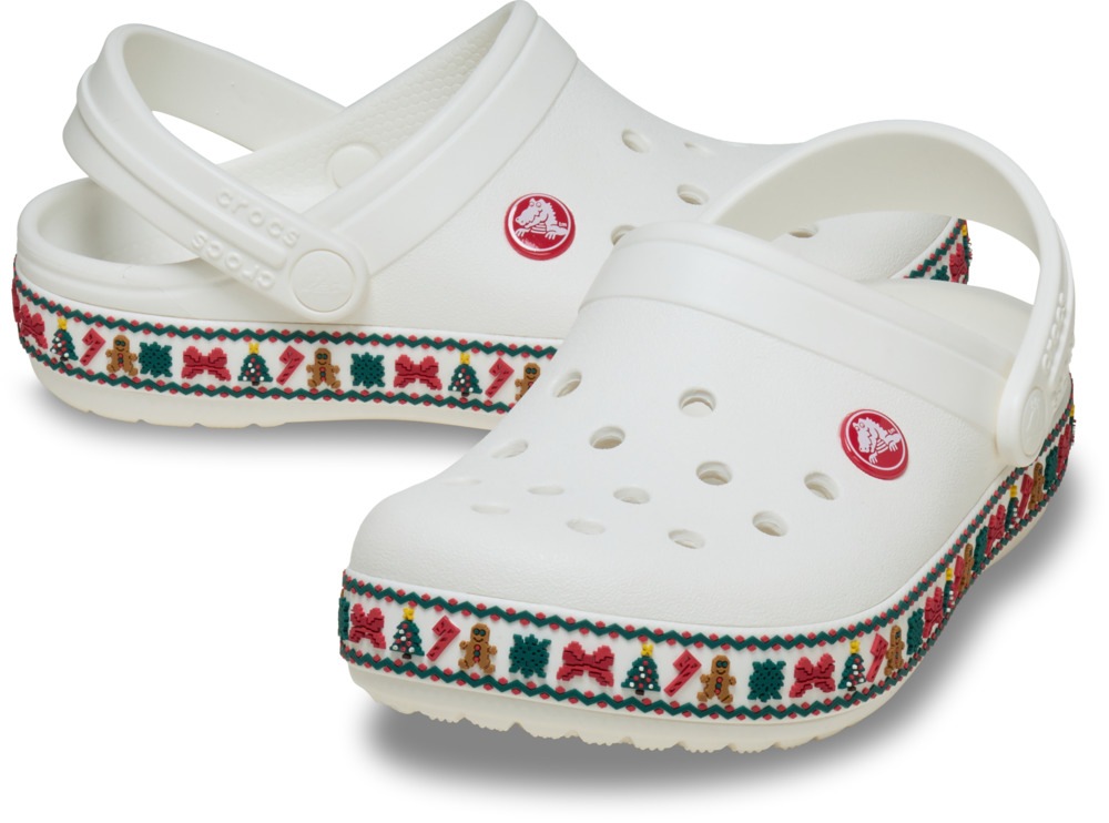 Crocs Clog »Crocband Holiday Clog«  mit Kontrastbesatz