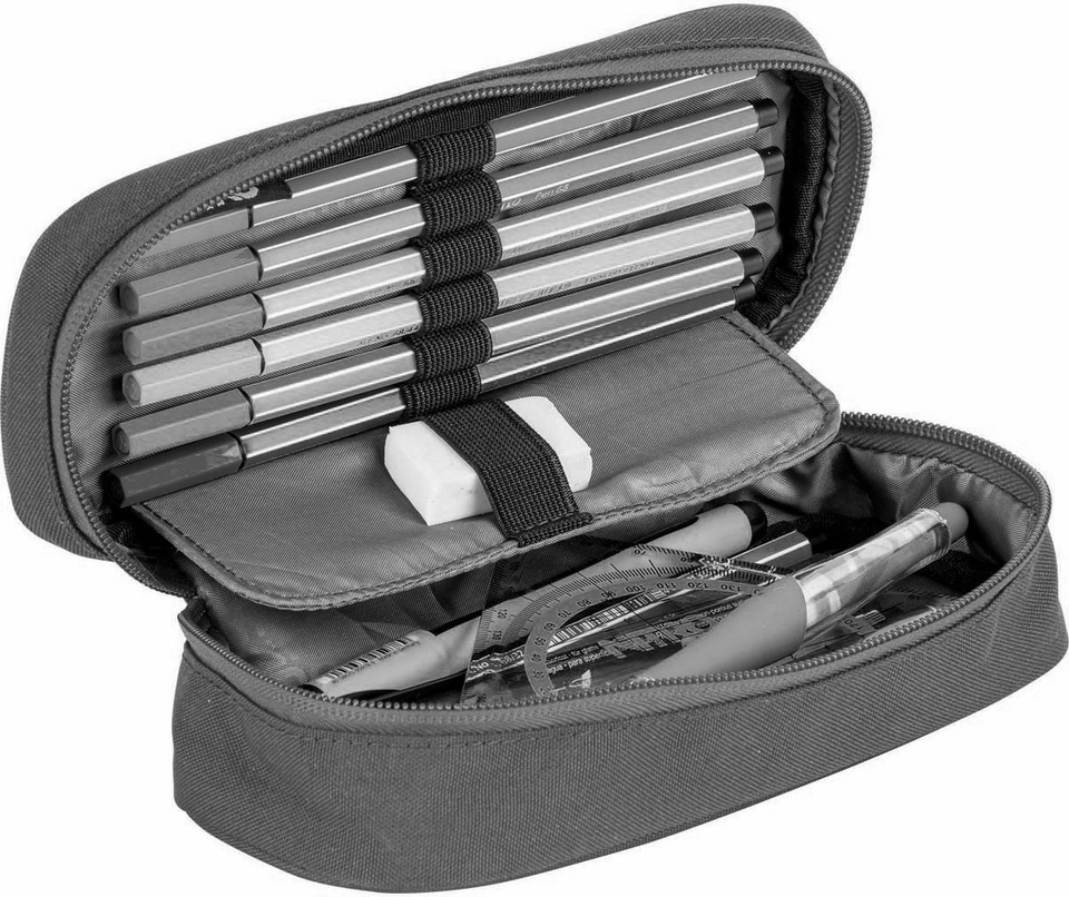 NITRO Federtasche »Pencil Box, bei Stifte Federmäppchen, Case Schlampermäppchen, Faulenzer XL«, ♕ Etui