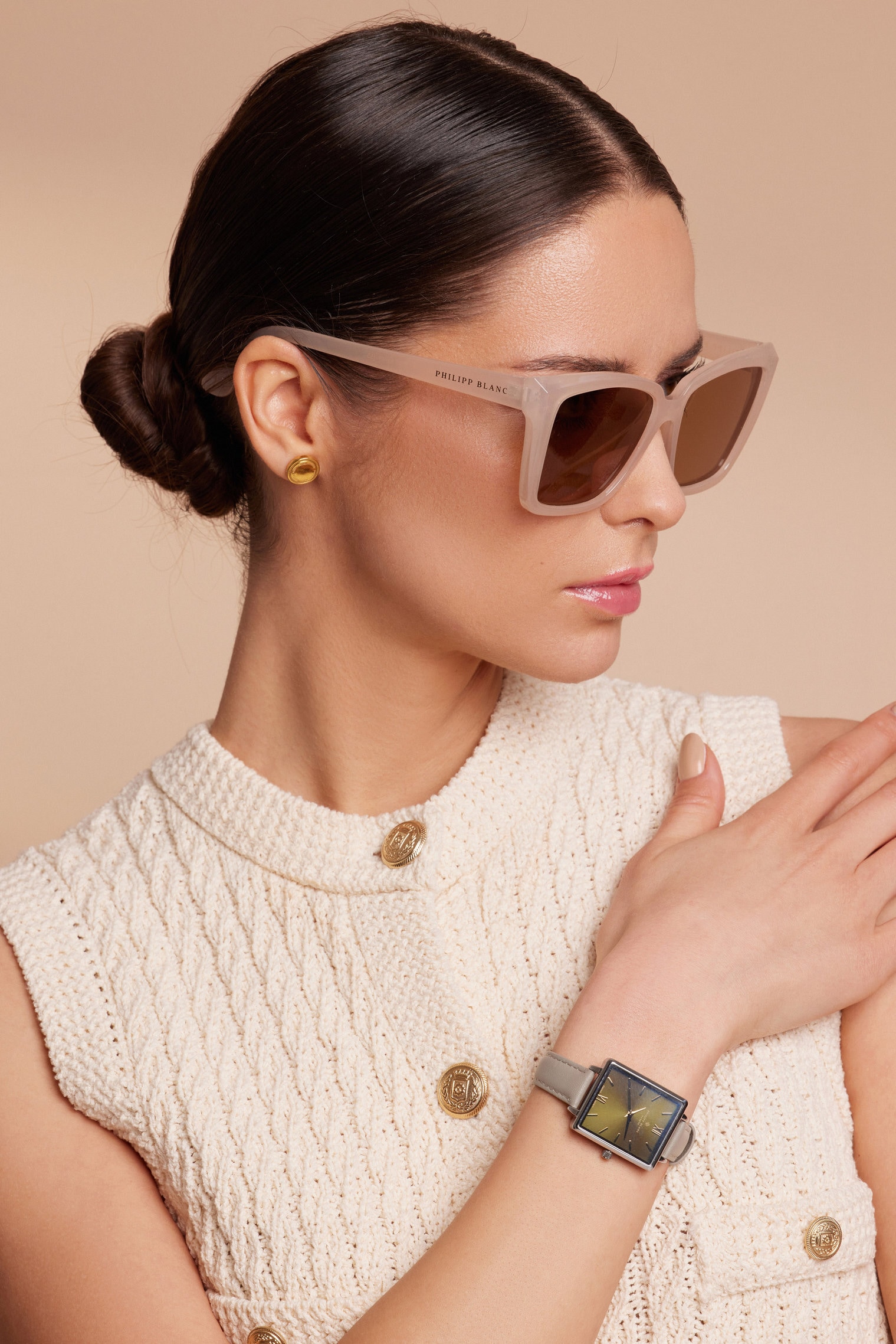 PHILIPP BLANC Sonnenbrille »PA17-03« Glas 0,74 mm, polarisierte Gläser, UV400, CAT3.0