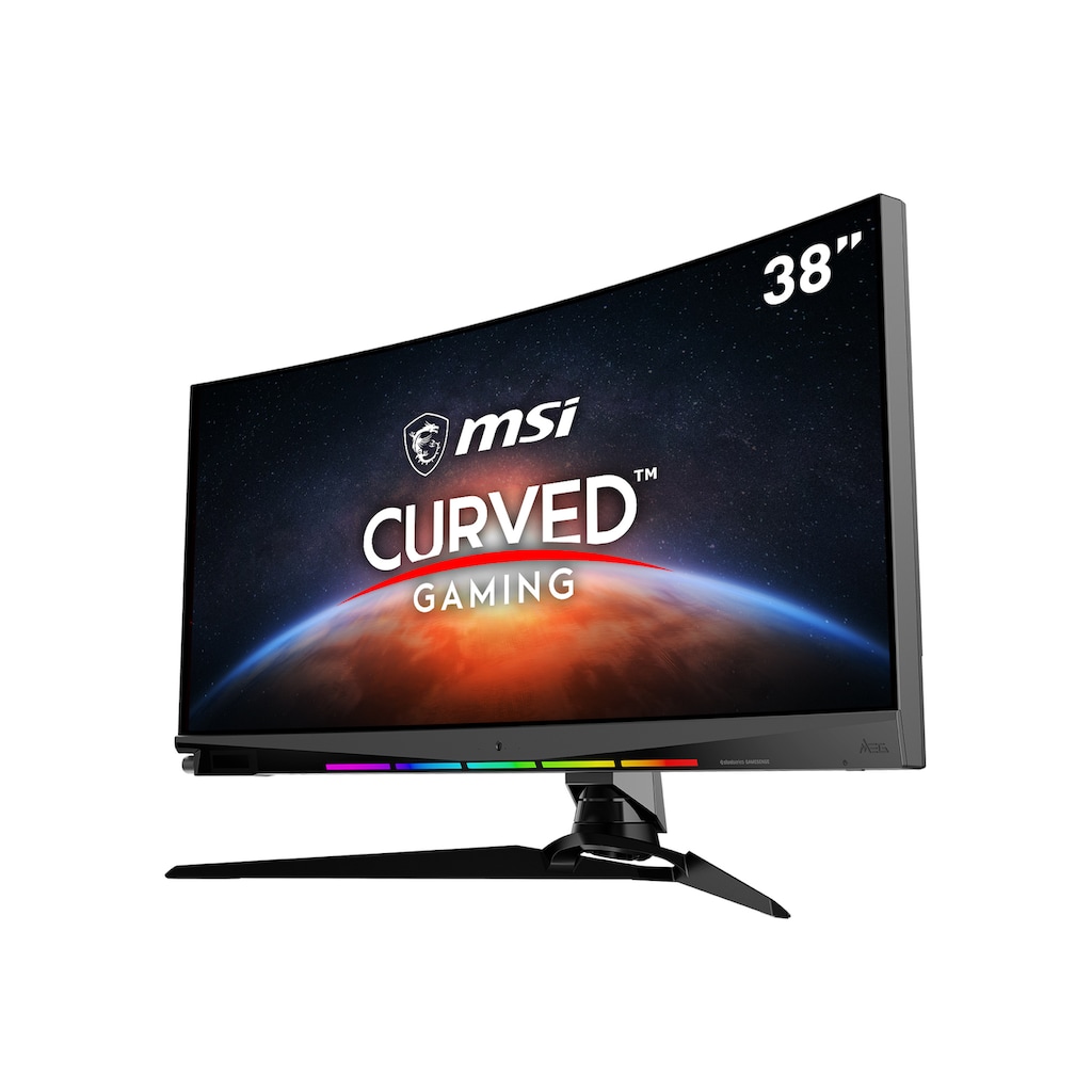 MSI Curved-Gaming-LED-Monitor »Optix MEG381CQRDE Plus«, 95,25 cm/37,5 Zoll, 3840 x 1600 px, UWQHD+, 1 ms Reaktionszeit, 175 Hz