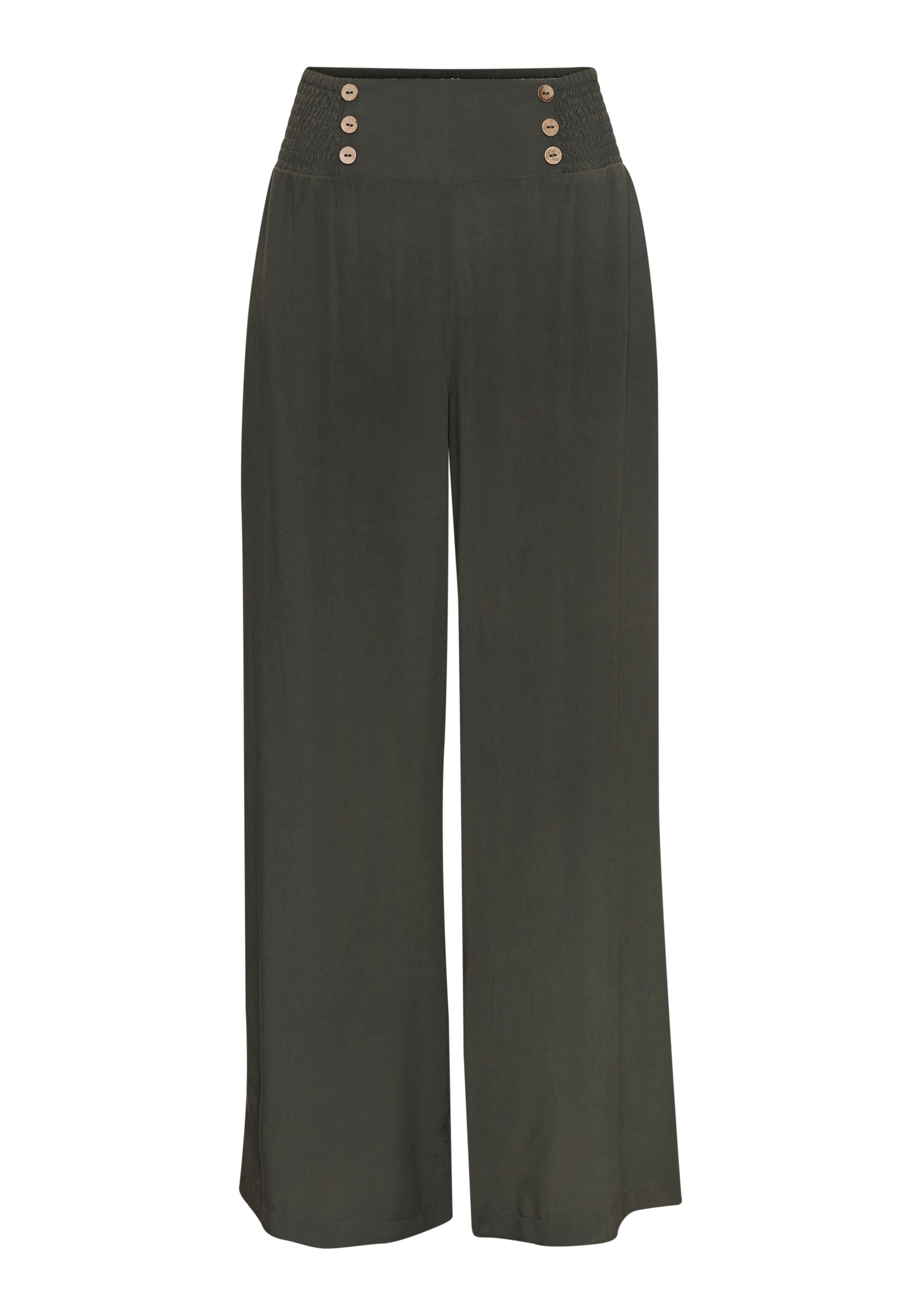 LASCANA Palazzohose, mit Taschen, Sommerhose, Wide-Leg