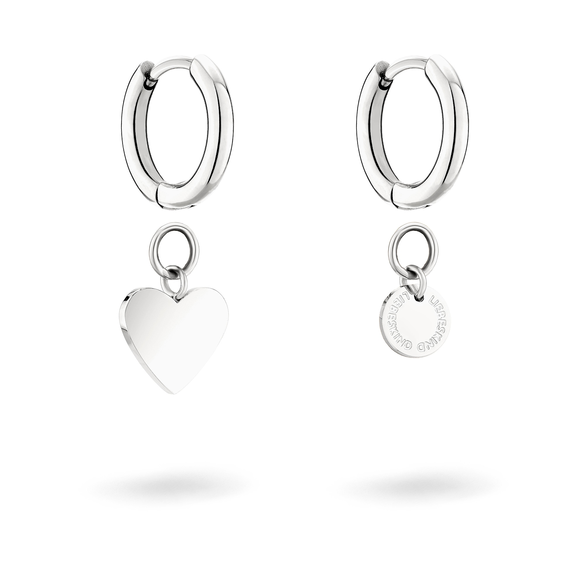 Liebeskind Berlin Paar Creolen »Schmuck Edelstahl Layered Love LJ-1561 LJ-1595 LJ-1596 LJ-1597«