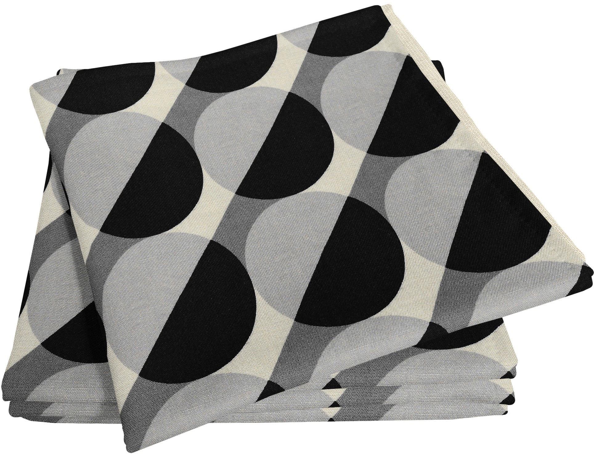 Adam Stoffserviette »Circles«, (4 St.), GOTS organic,zertifiziert durch CERES 0242Made in Germany
