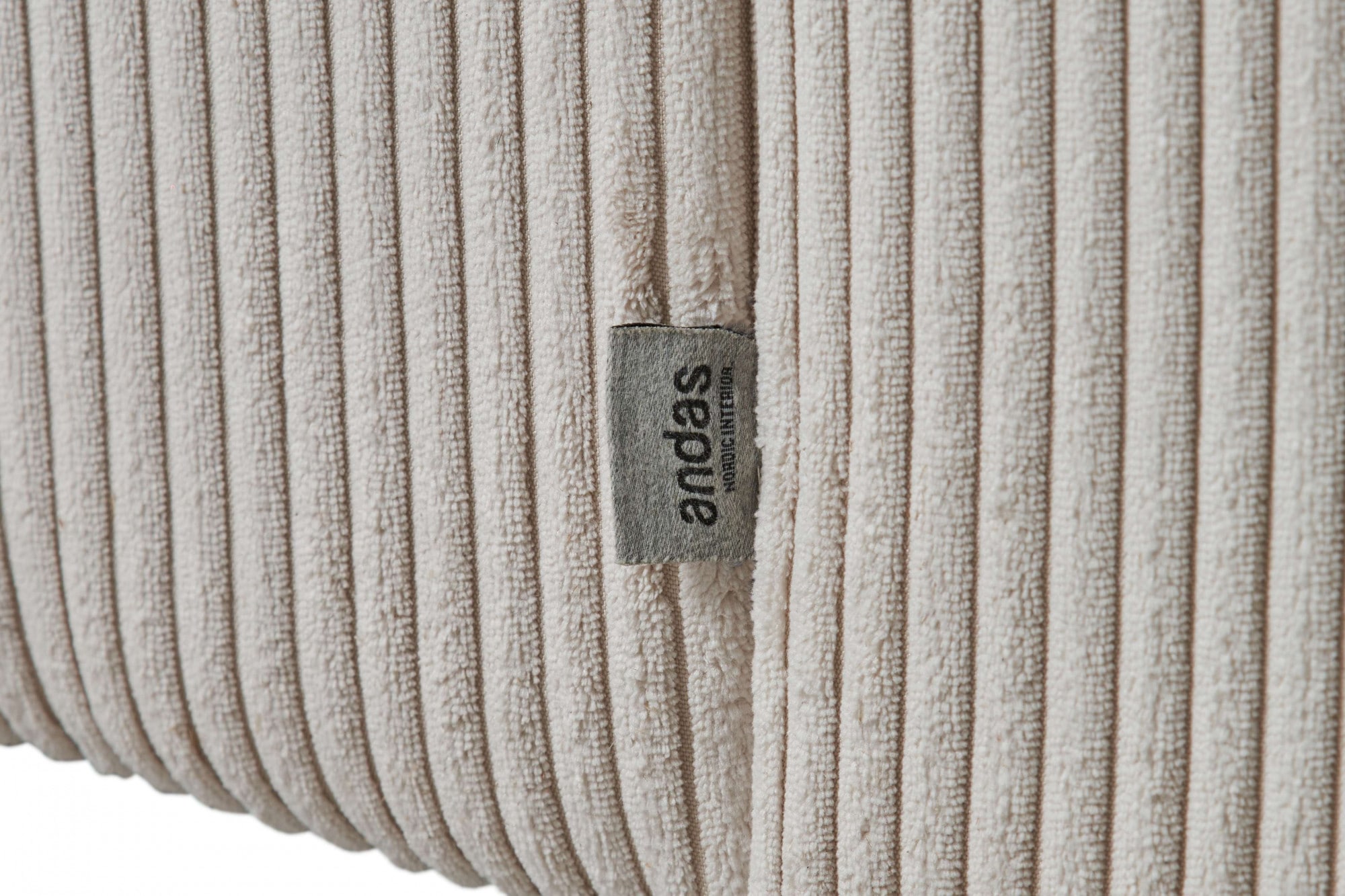 andas Ecksofa »Noord mit Kedernaht, Breite 234 cm«