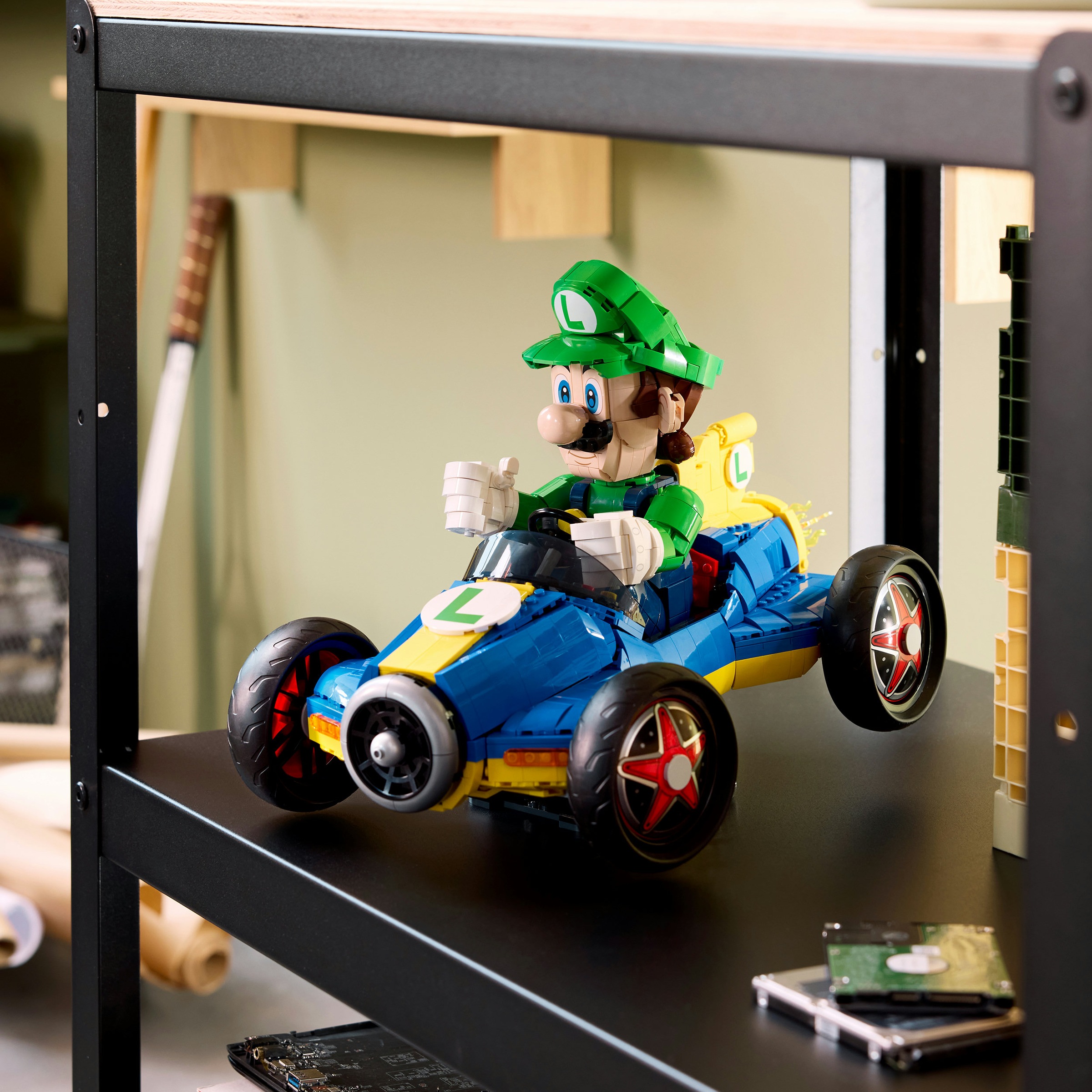 LEGO® Konstruktionsspielsteine »Mario Kart: Luigi & Turboflitzer (72050), LEGO Super Mario« Made in Europe