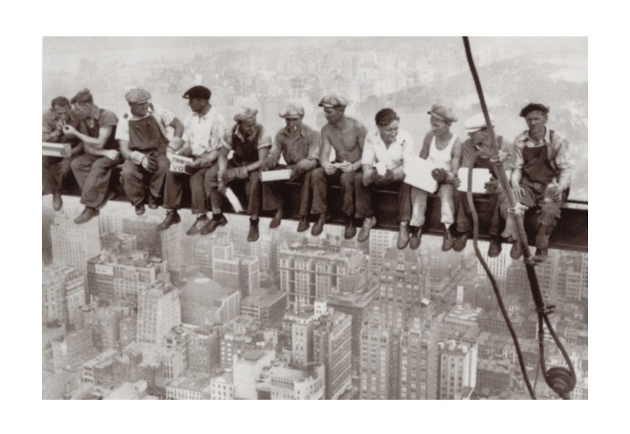Home affaire Wandbild »Eating above Manhattan«, 90/60 cm kaufen