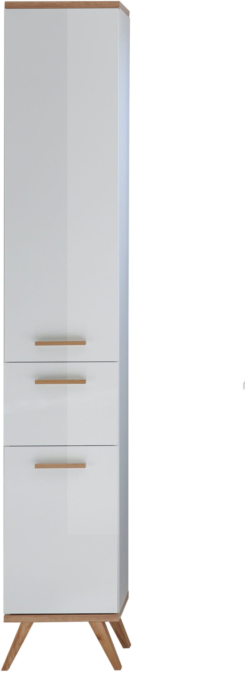 Saphir Badmöbel-Set »Quickset Mineralmarmor-Waschtisch mit LED-Spiegel, Unterschrank« 7 Stk. tlg.