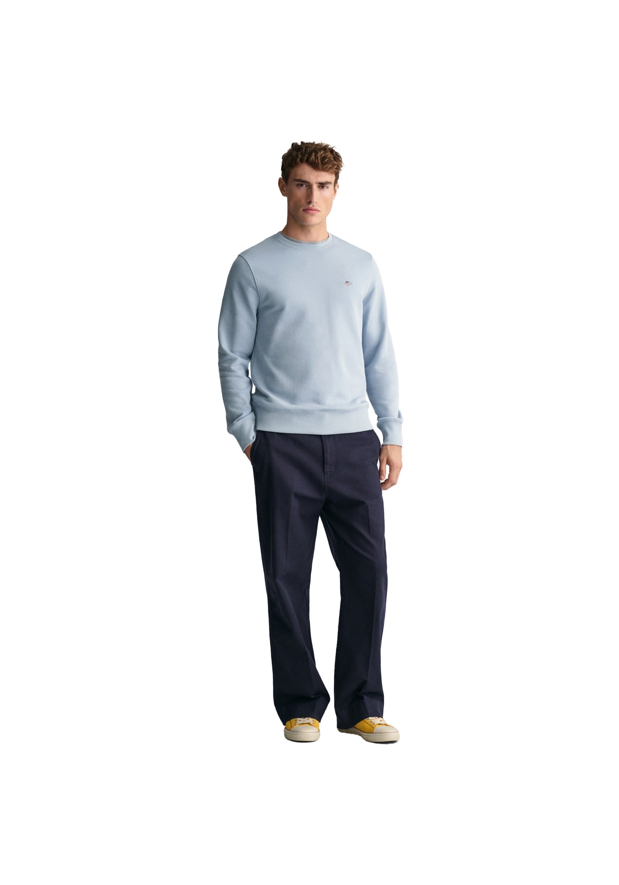 Gant Sweatshirt »Sweatshirt REGULAR SHIELD C-NECK SWEAT«