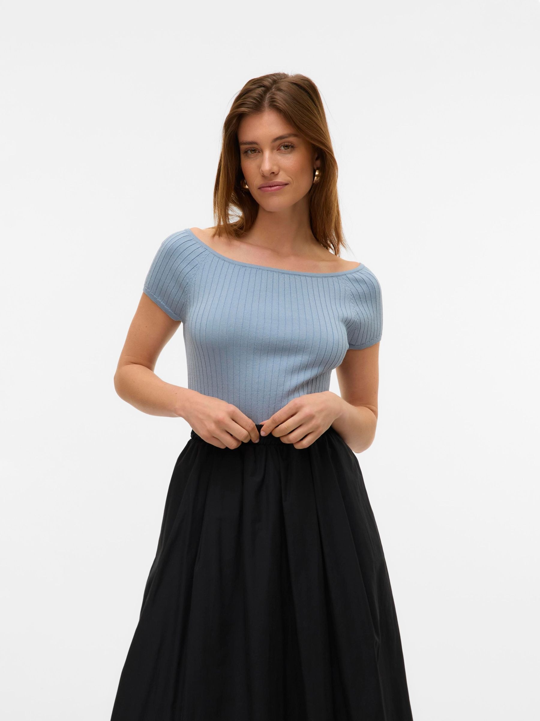 Vero Moda Stricktop »VMPOPPY SS OFF SHOULDER TOP VMA NOOS«