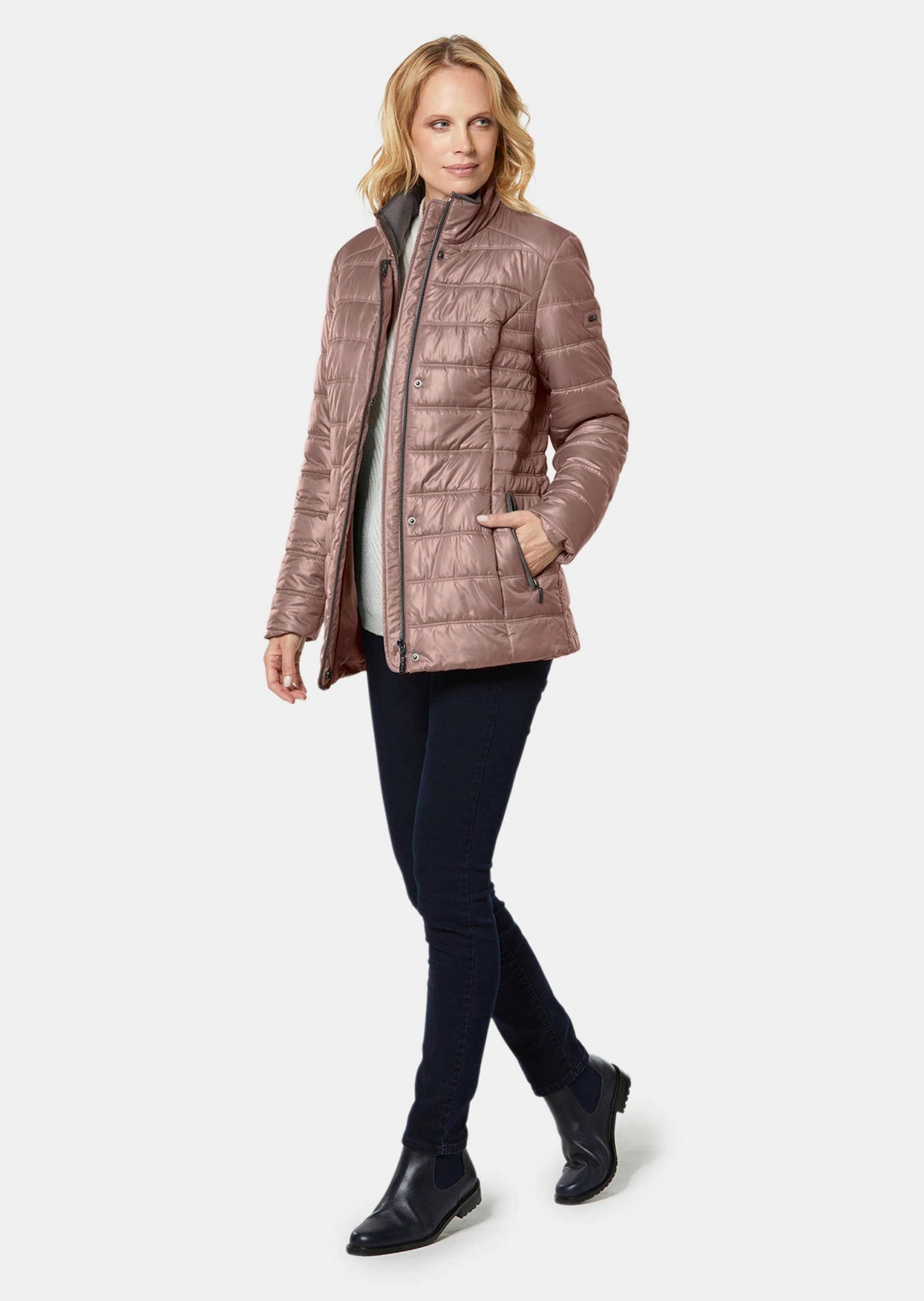 GOLDNER Winterjacke »Kurzgröße Detailreiche Steppjacke«