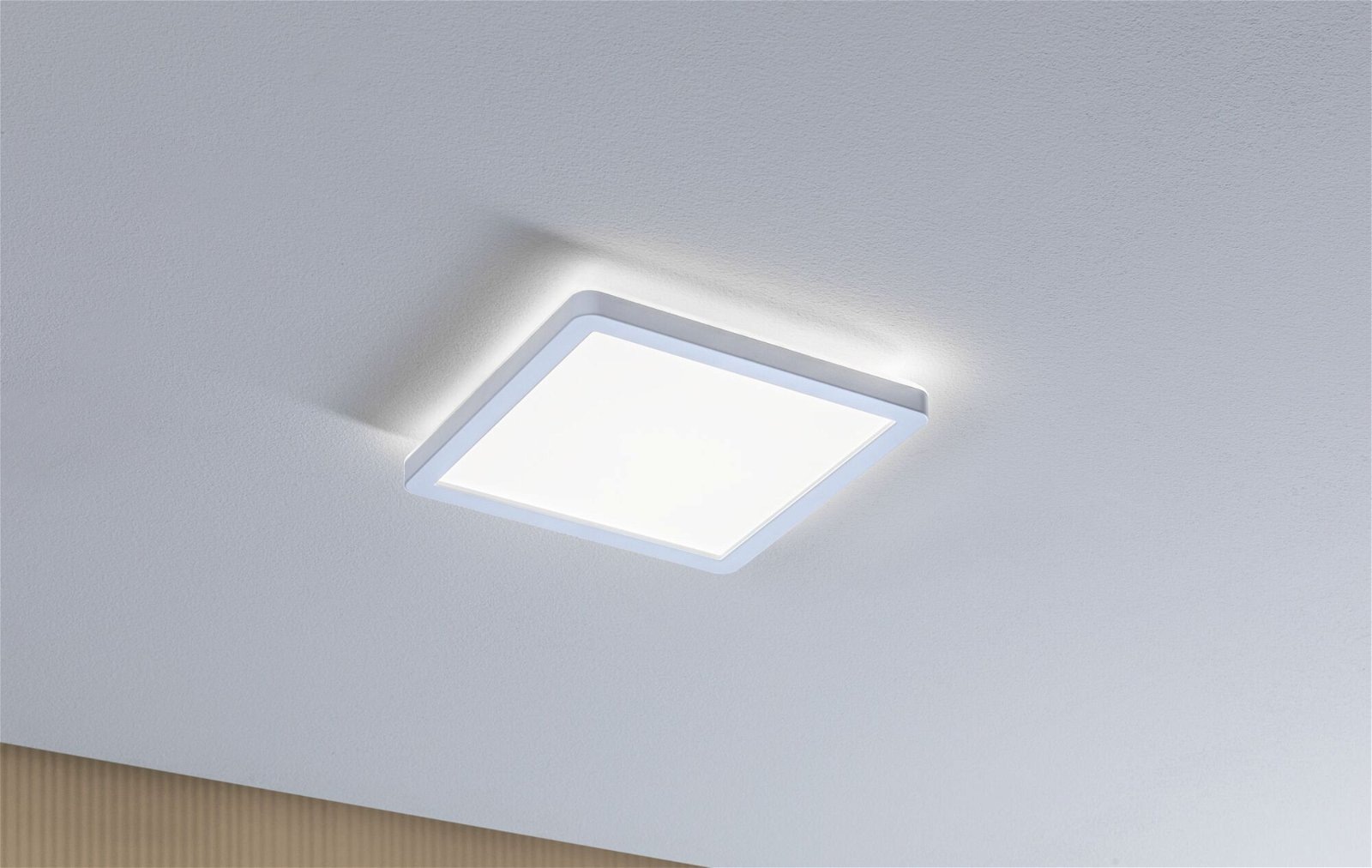 Paulmann LED Panel »Atria Shine IP44 eckig 190x190mm 11,2W 900lm 4000K«, 1 flammig, Backlight