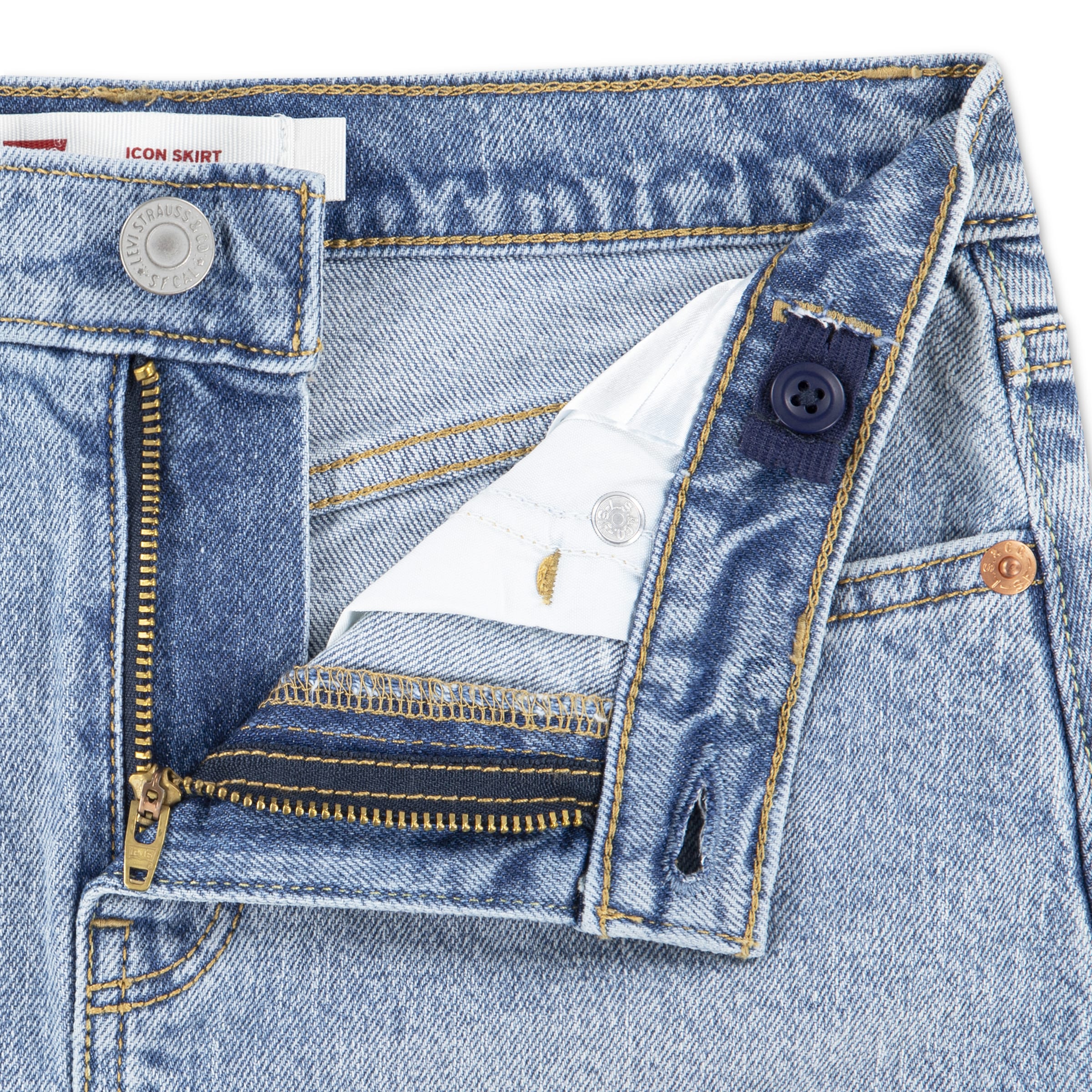 Levi's® Kids Jeansrock »LVG ICON SKIRT« mit einstellbarer Weite, for Girls