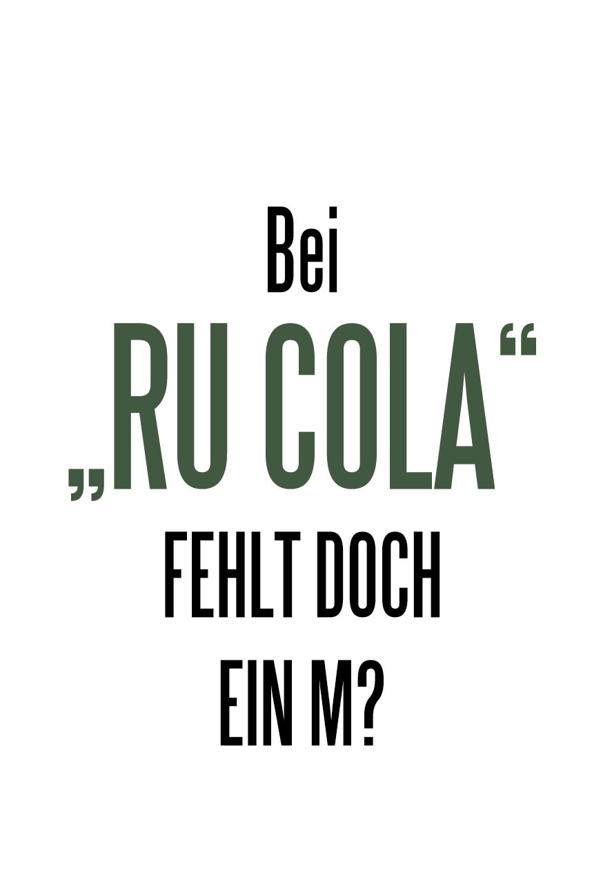 queence Wanddekoobjekt »RU(M)COLA« kaufen auf Rechnung