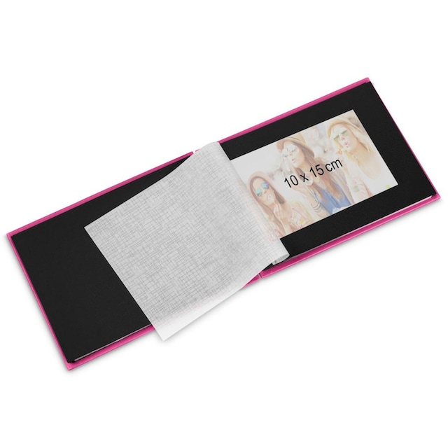 Hama Fotoalbum »Fine Art, 24 x 17 cm, 50 Seiten, Photoalbum Flamingo« ➥ 3  Jahre XXL Garantie | UNIVERSAL