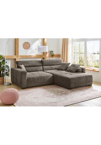 Ecksofa »Severino L-Form im Big-Sofa-Style«