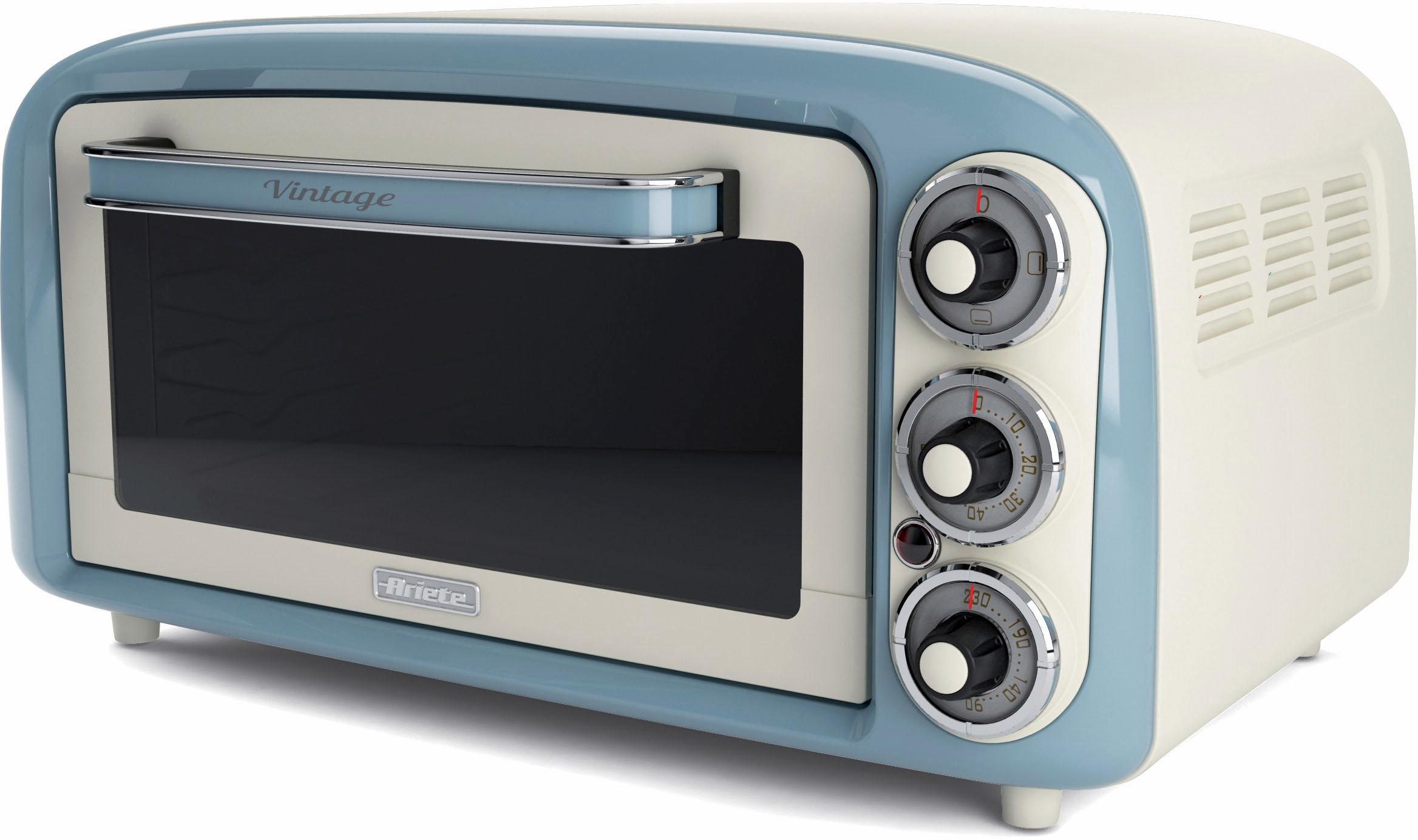 Ariete Minibackofen »Vintage 979 blau« 3 mit Jahren Garantie XXL