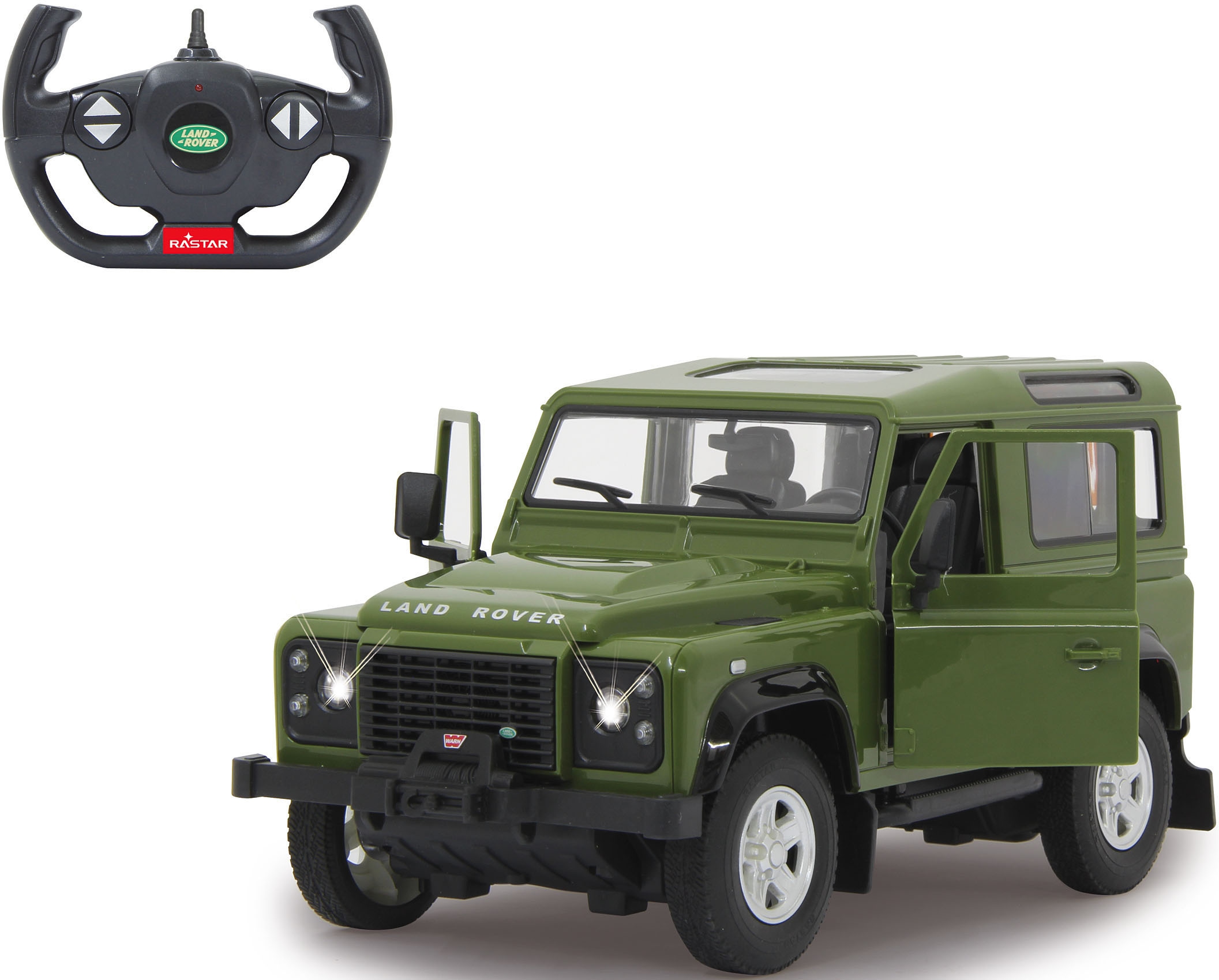 Jamara RC-Auto »Land Rover Defender«, mit LED-Fahrlicht