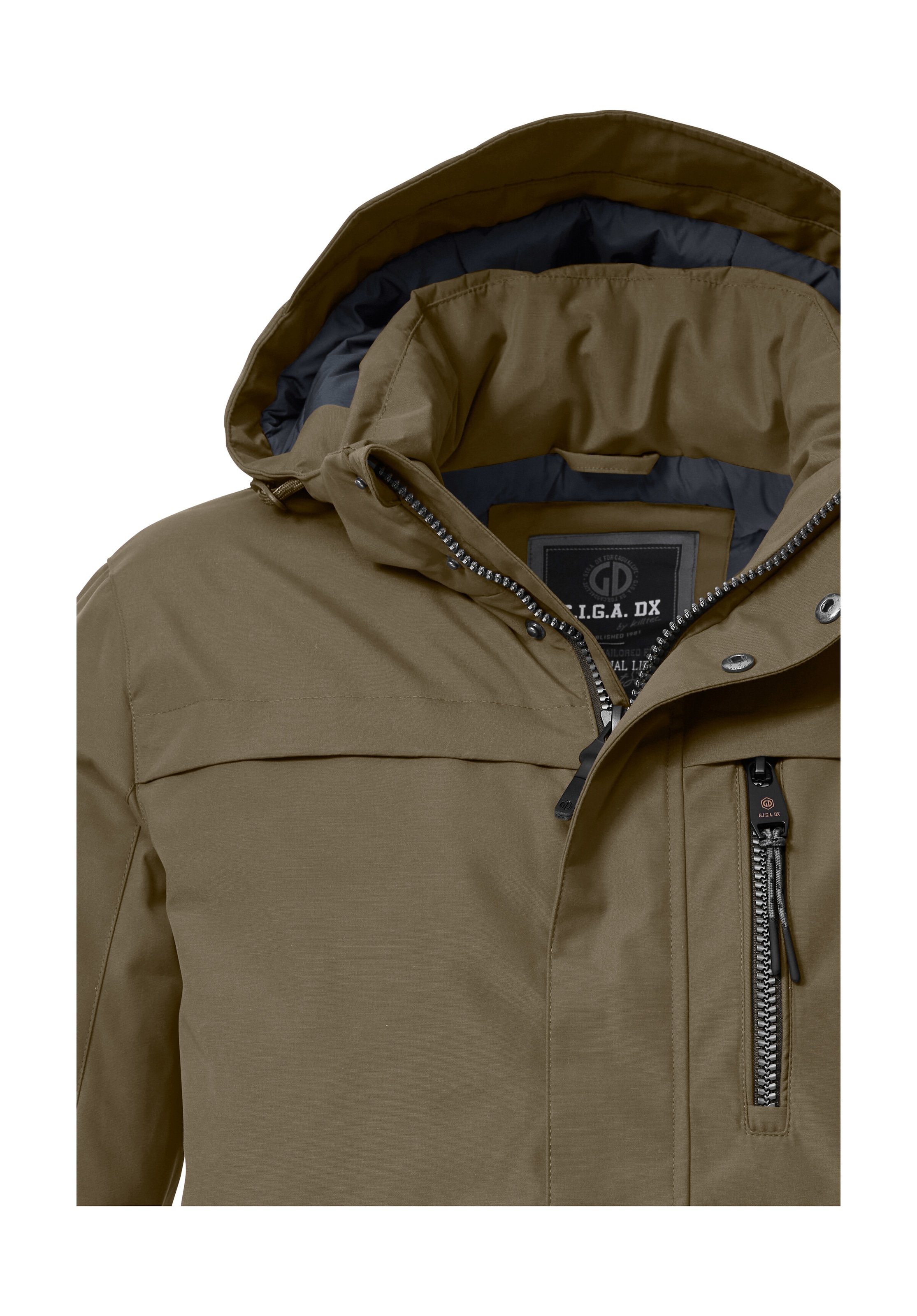 G.I.G.A. DX by killtec Funktionsjacke »GW 39 MN JCKT« Wasserdichte, atmungsaktive Winterjacke mit verstellbarer Kapuze