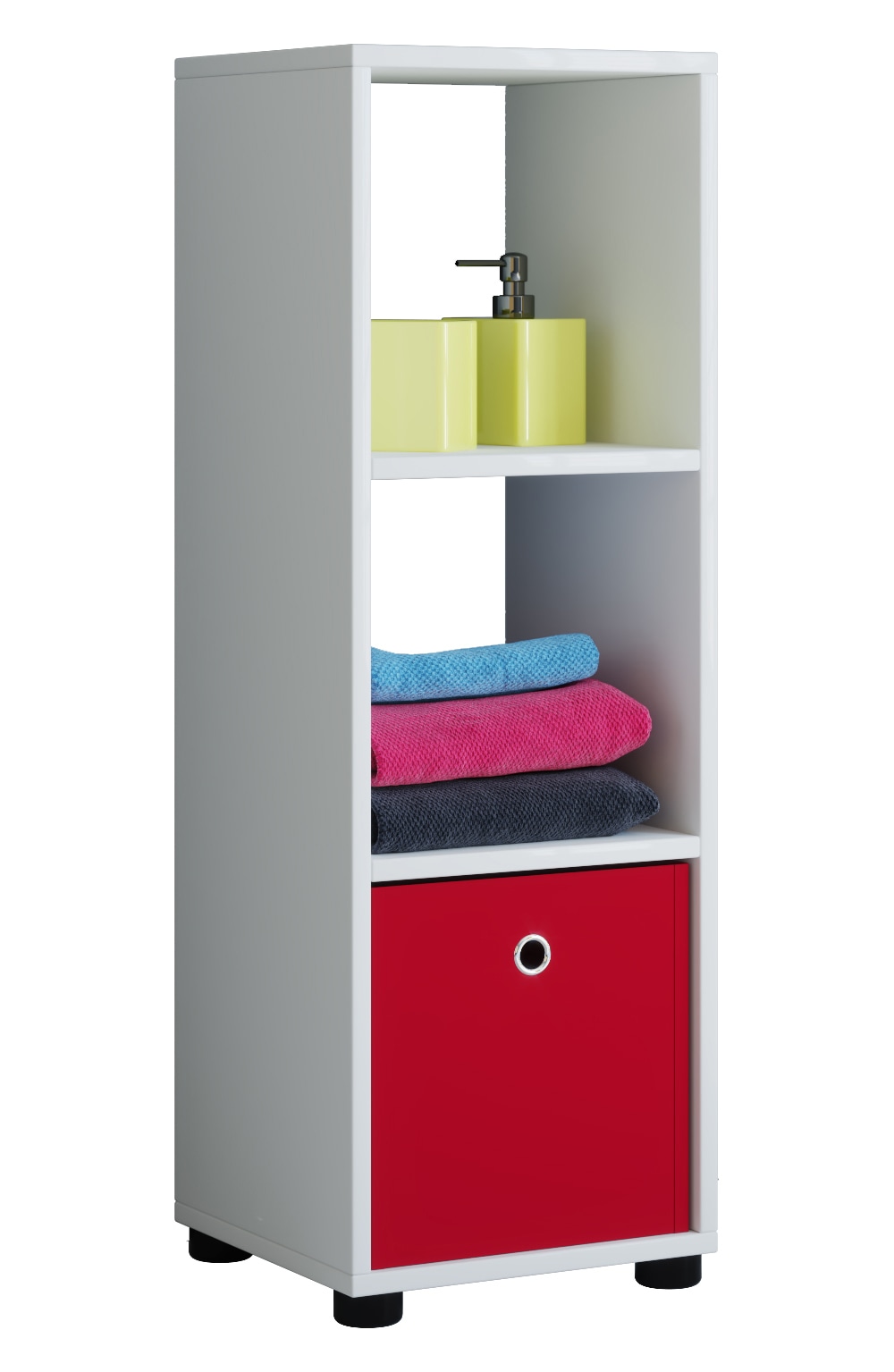 VCM Standregal "Holz Aufbewahrungs Stand Regal Bücher Benas-3" 1 Stk. tlg.