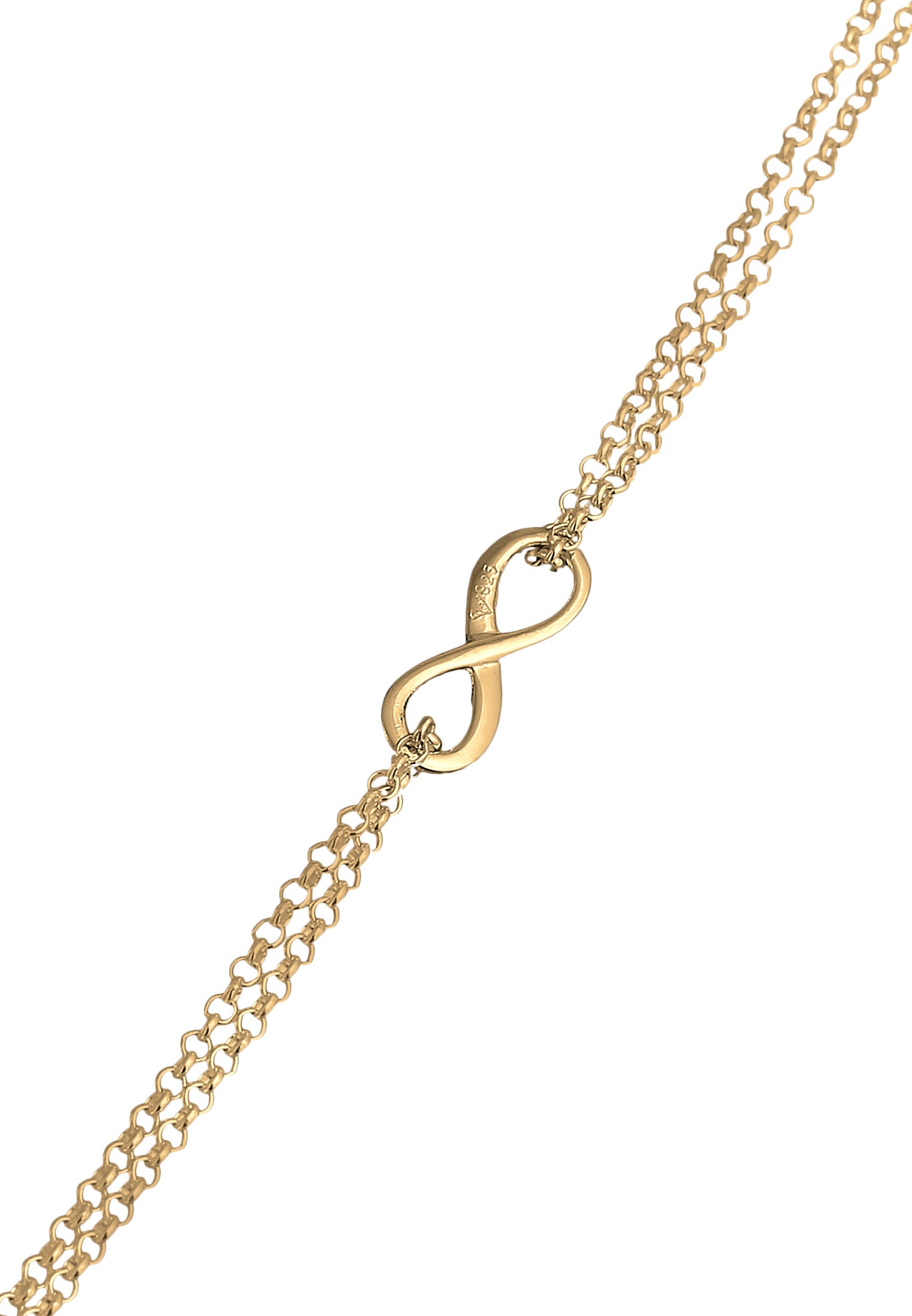 Elli Armkette »Armband Infinity Liebe Unendlichkeit Layer 925 Serling Silber«