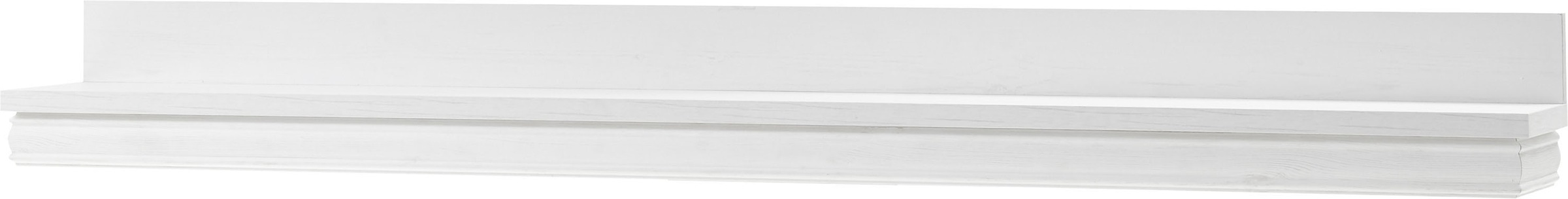 OTTO home, Wandregal »Royal, elegantes Wandboard, Wandhalter mit Ablagefach, Hängeregal« im Laushausstil, vielseitig einsetzbar, 156 cm breit, Pinie 