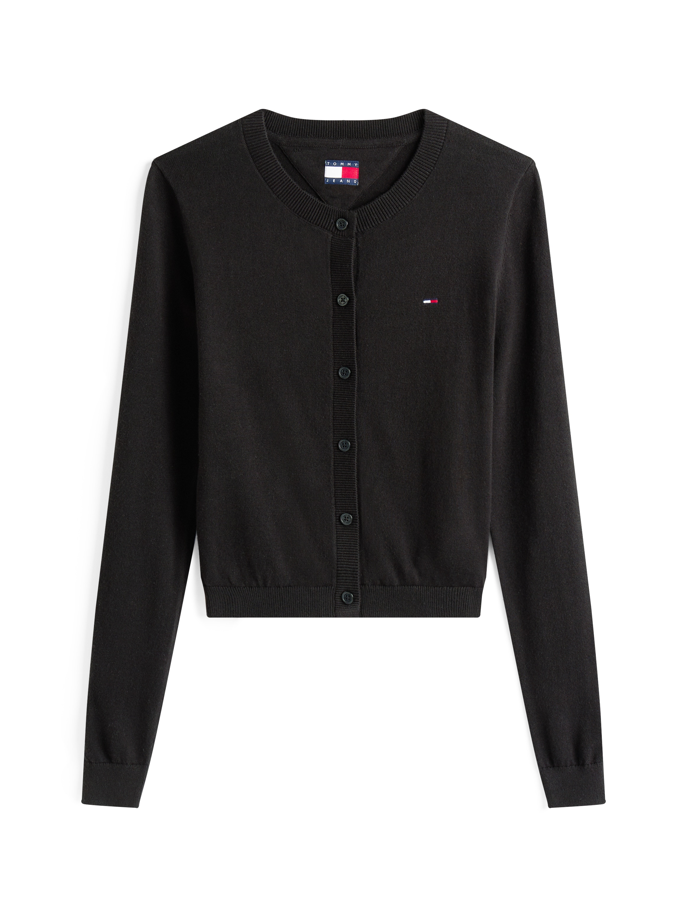 Tommy Jeans Strickjacke »TJW ESSENTIAL CREW NECK CARDIGAN«