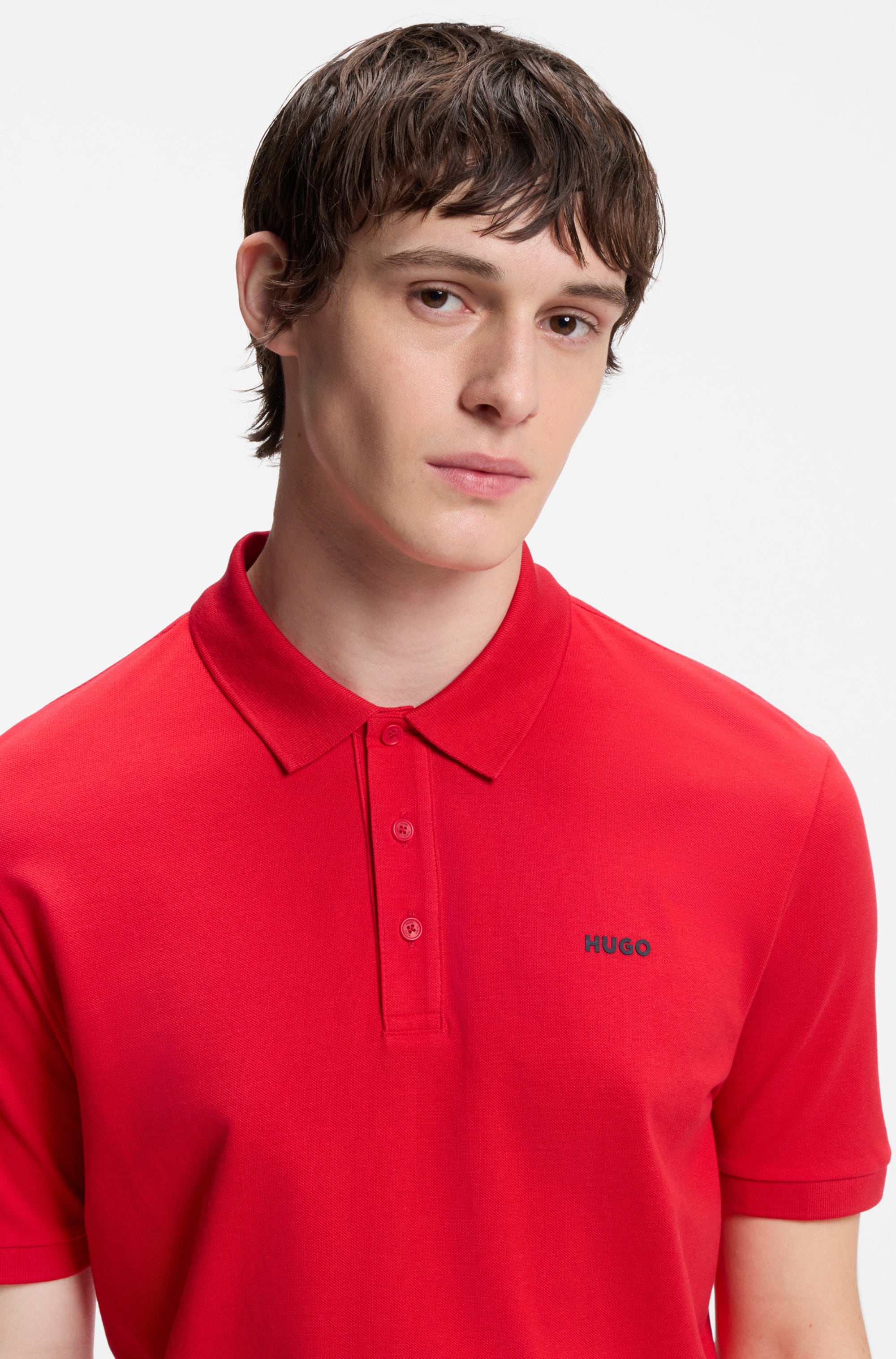 HUGO Poloshirt »Donos« Regular Fit, Baumwoll-Piqué
