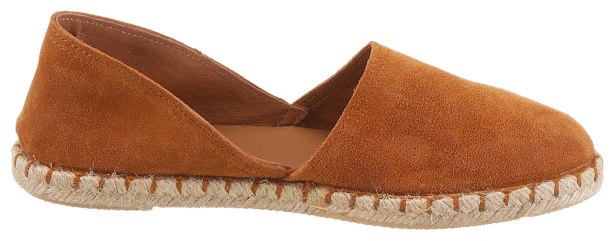 VERBENAS Espadrille »CARMEN SERRAJE«  Sommerschuh, Schlappen mit Jute-Rahmen