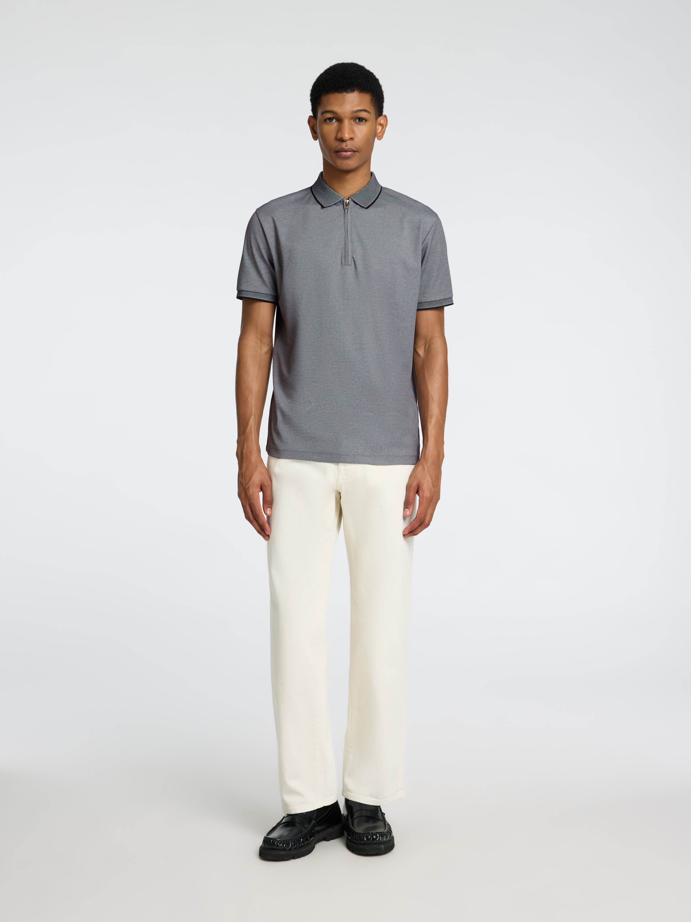 SELECTED HOMME Poloshirt »SLHFAVE SPORT ZIP SS POLO NOOS«