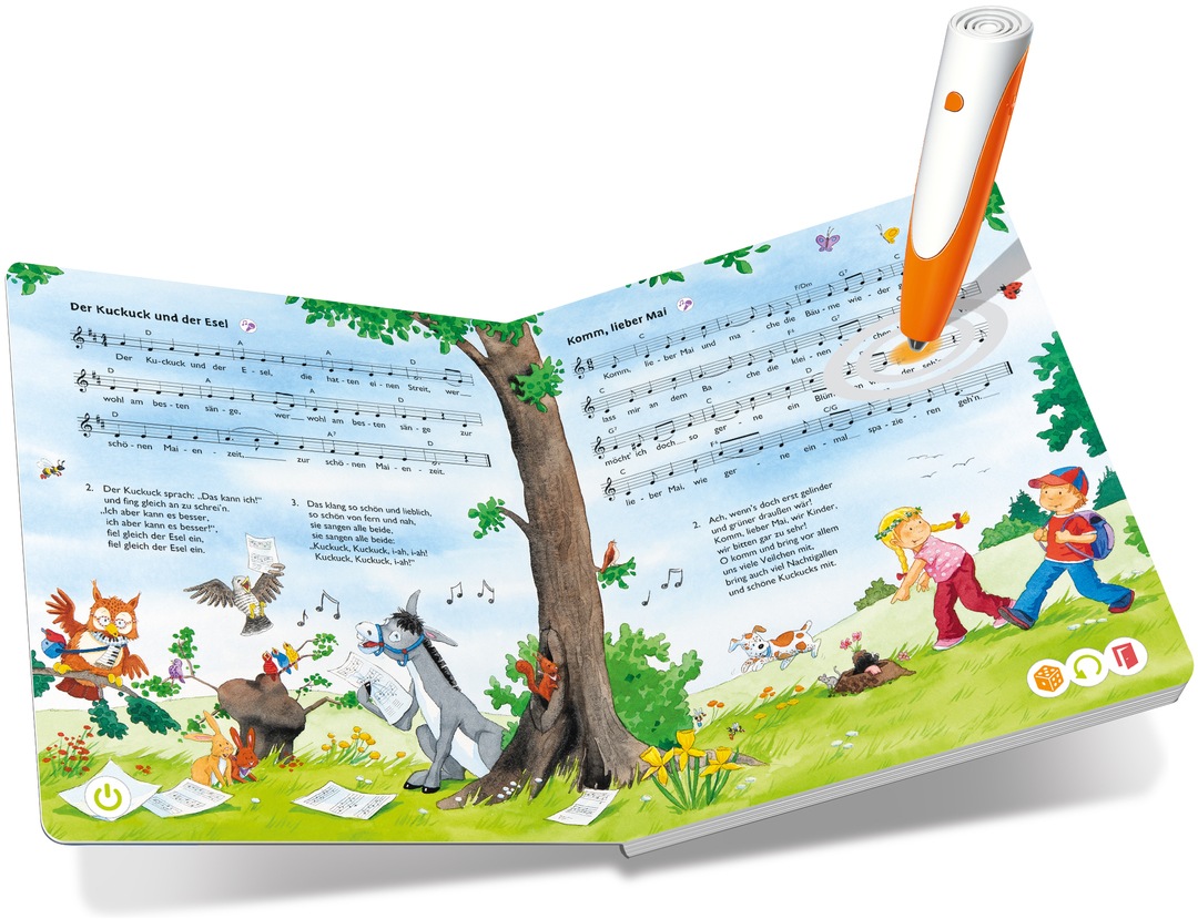 Ravensburger Buch »tiptoi® Meine schönsten Kinderlieder«, Made in Europe