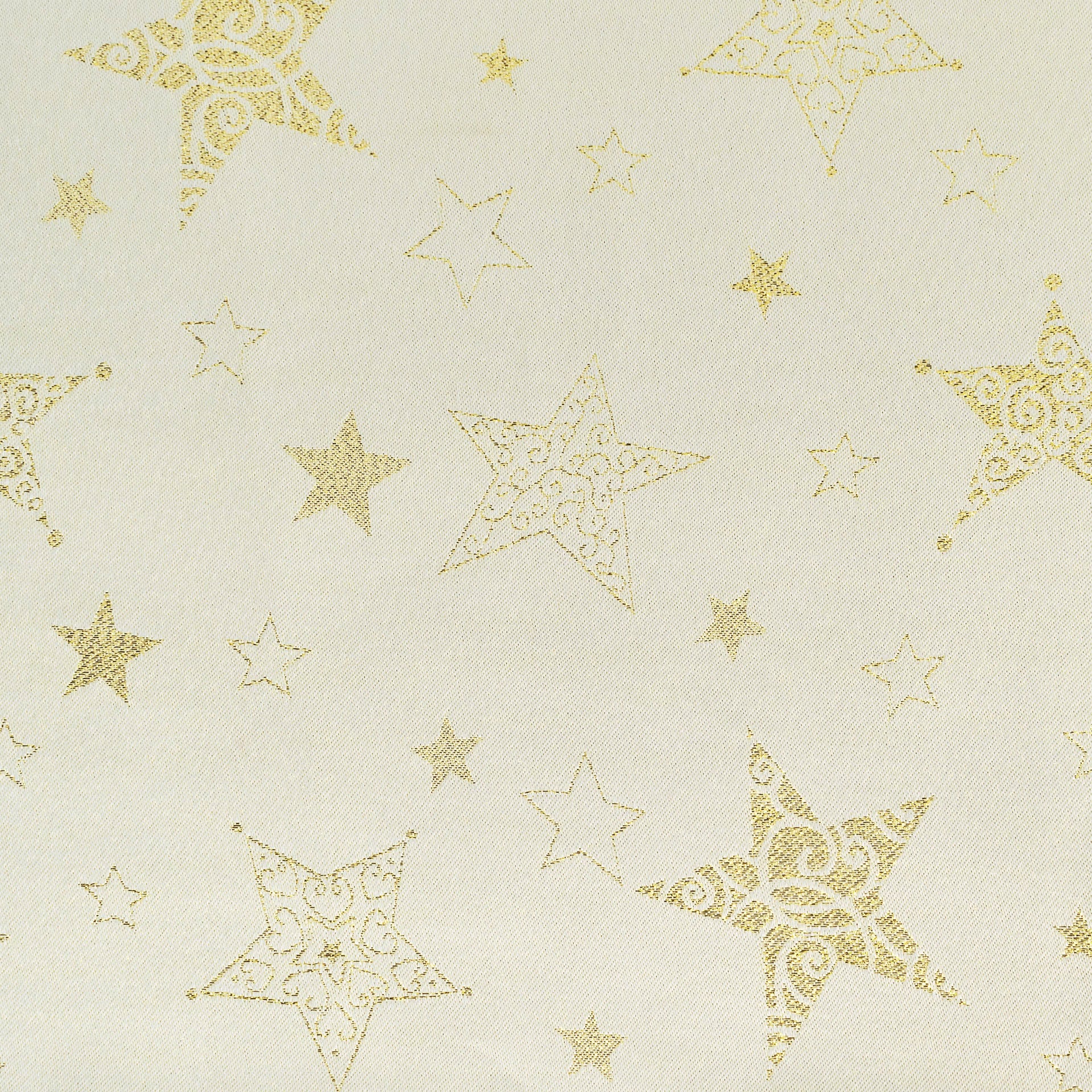 Delindo Lifestyle Mitteldecke »Goldene Sterne«, (1 St.), mit Sternen