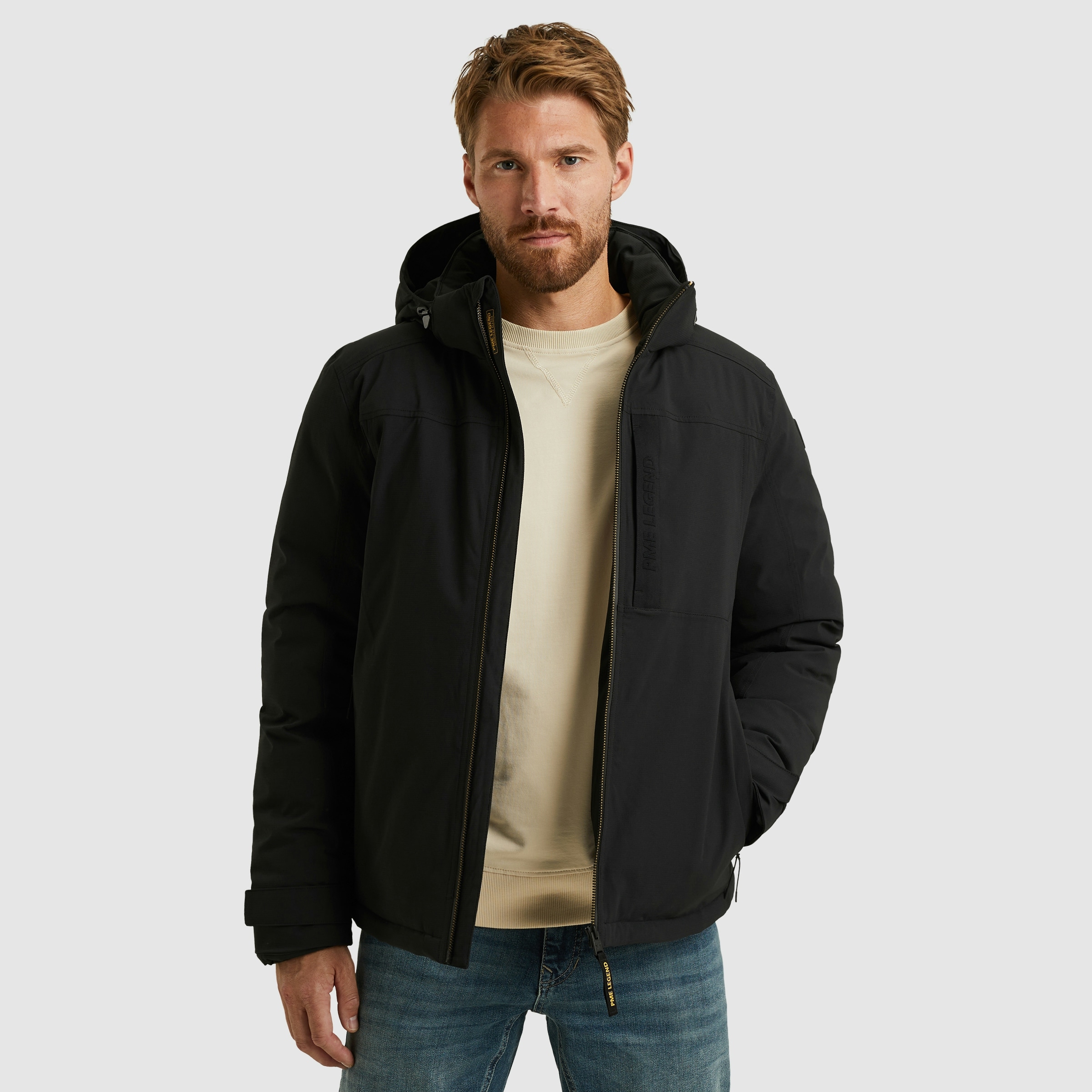 PME LEGEND Steppjacke »CREWCAT« mit Kapuze Wind- und wasserabweisend, wärmende Polyesterfüllung