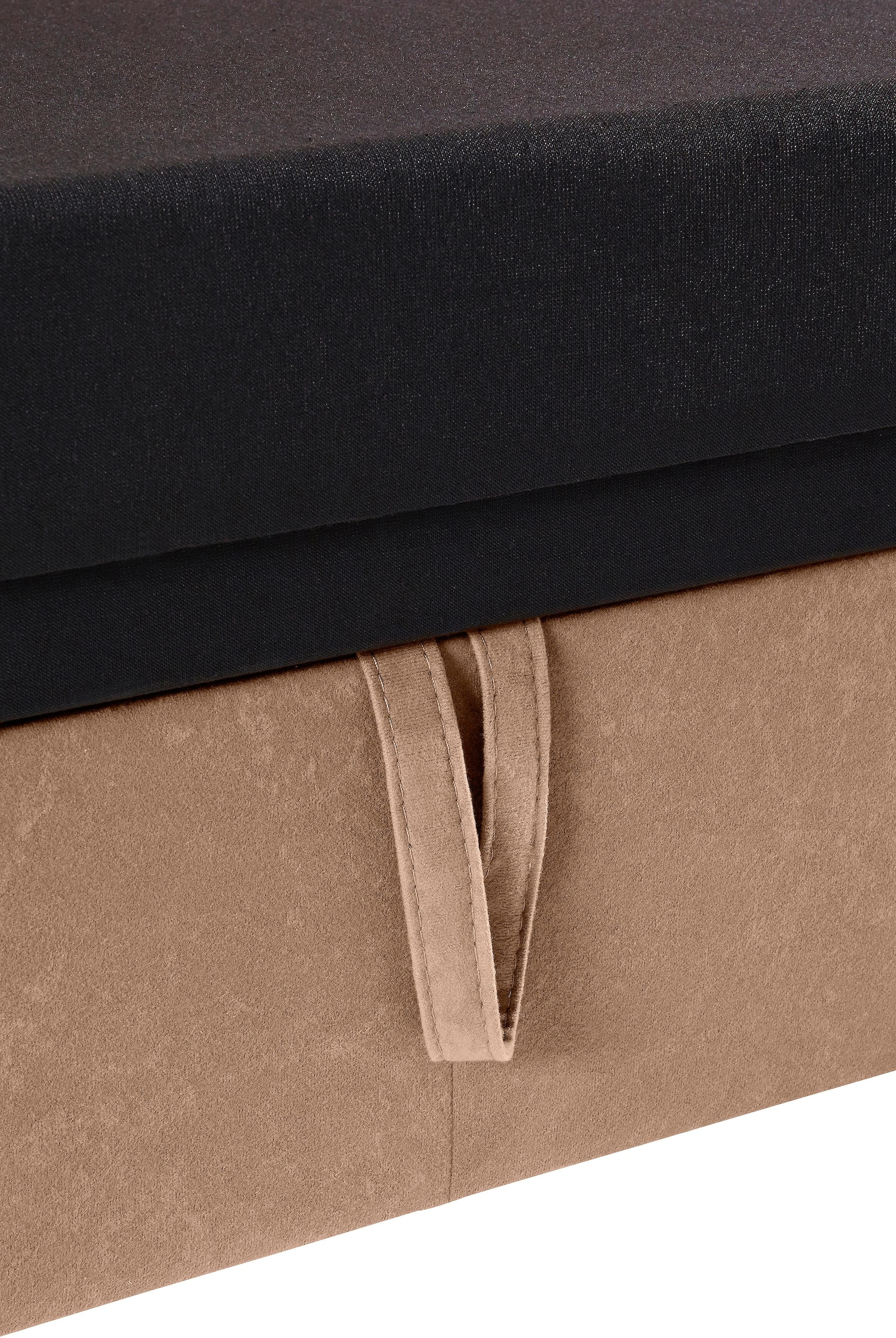sit&more Wohnlandschaft »Pisa U-Form«, mit Federkern, wahlweise mit Bettfunktion
