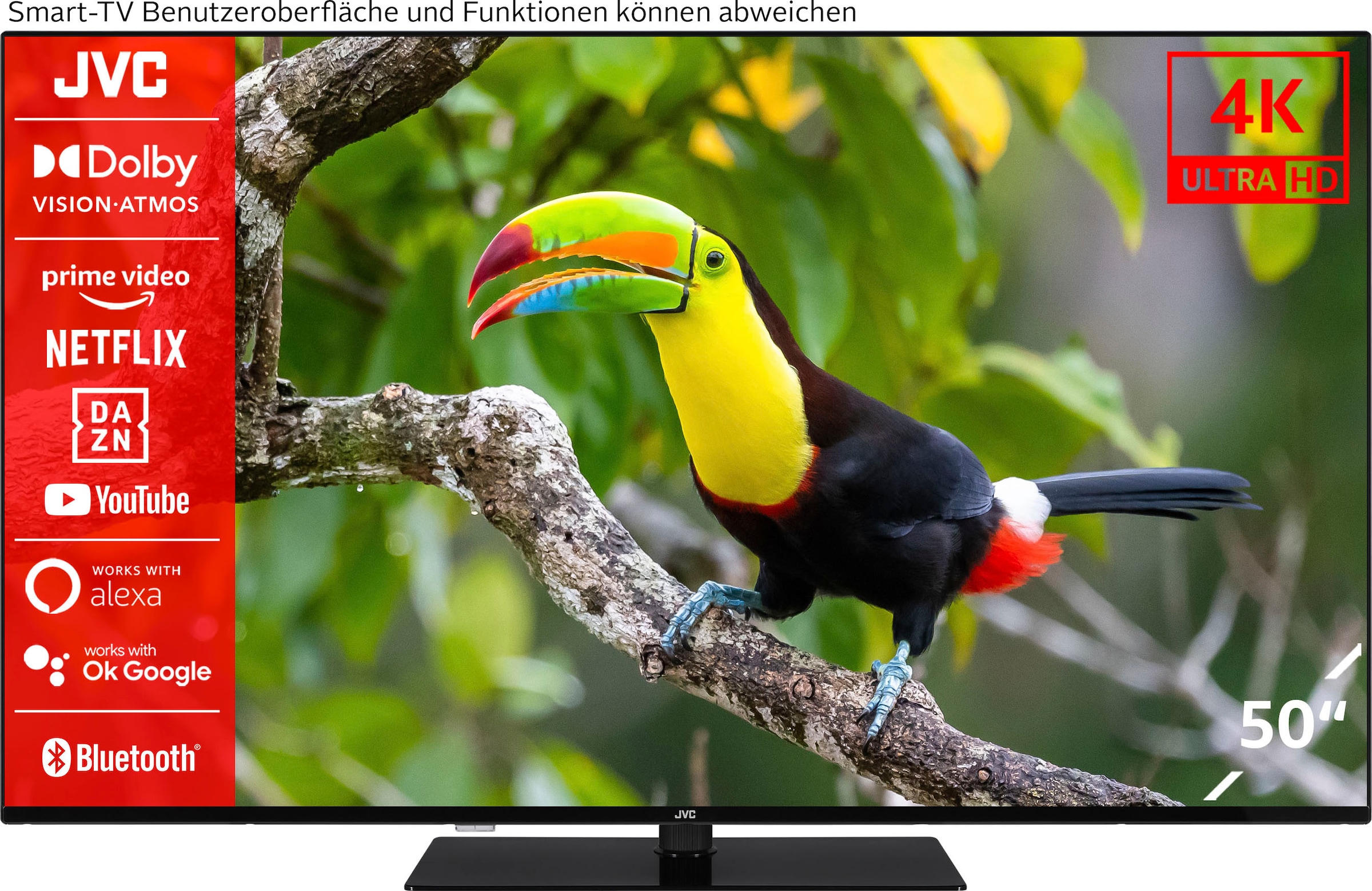 LED-Fernseher »LT-50VU6355«, 4K Ultra HD, Smart-TV