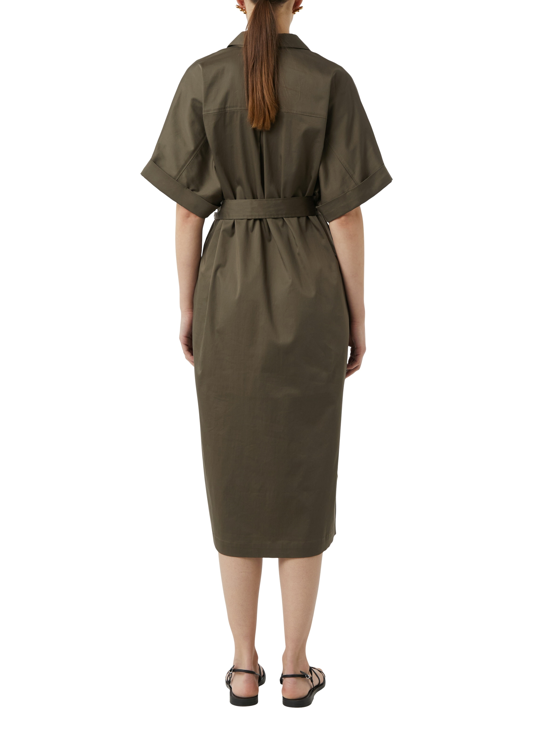 Comma Sommerkleid, mit Bindegürtel