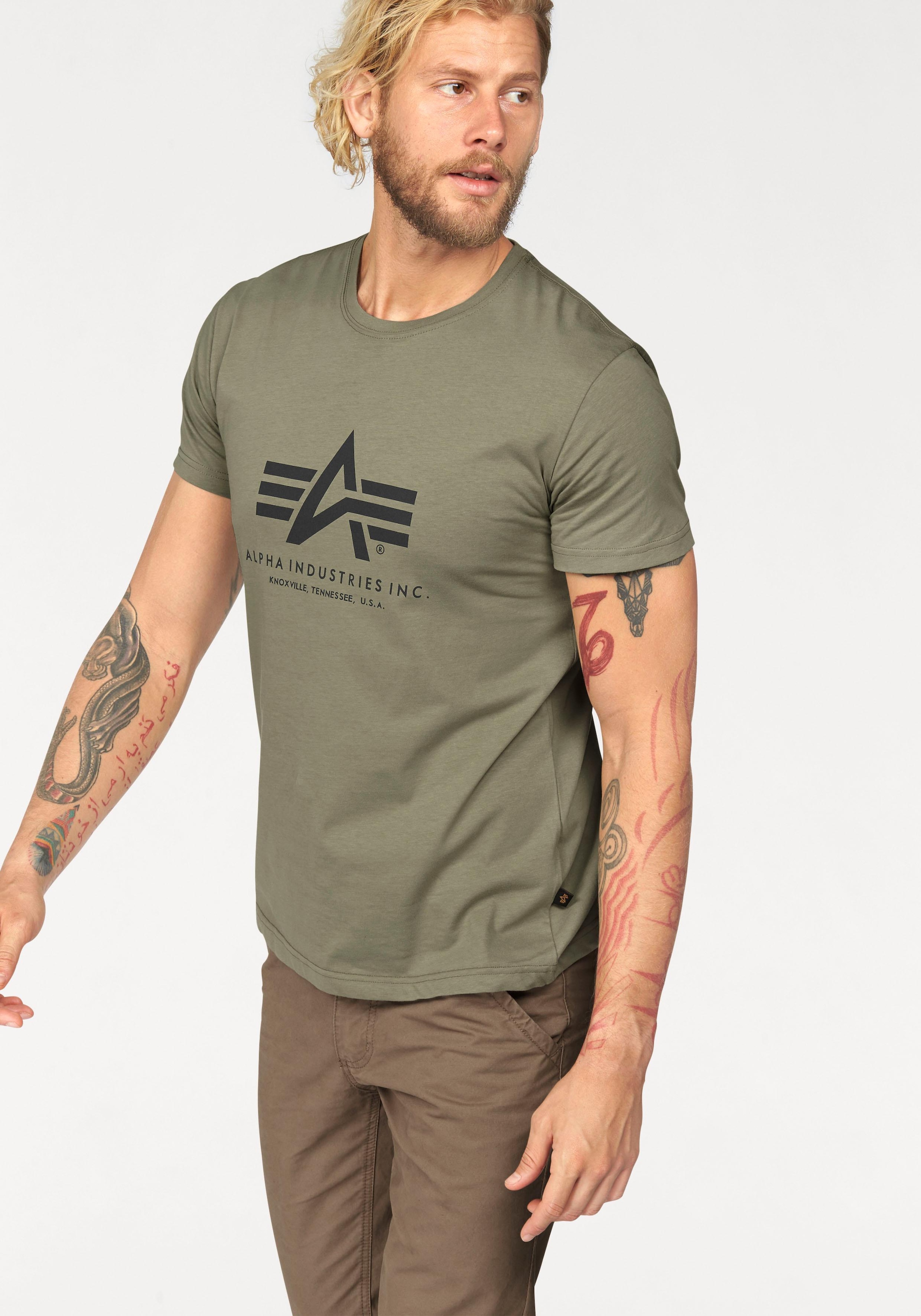 »Basic Alpha Industries T-Shirt ♕ bei T-Shirt«