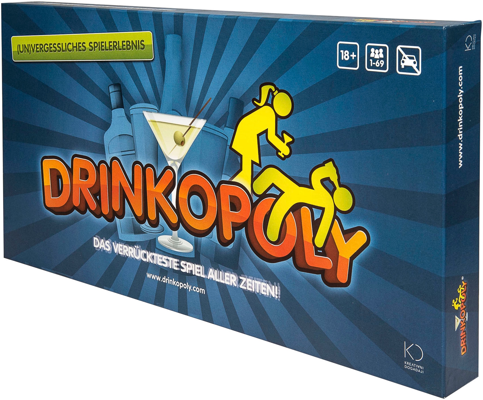 Spiel »Drinkopoly«, Made in Germany