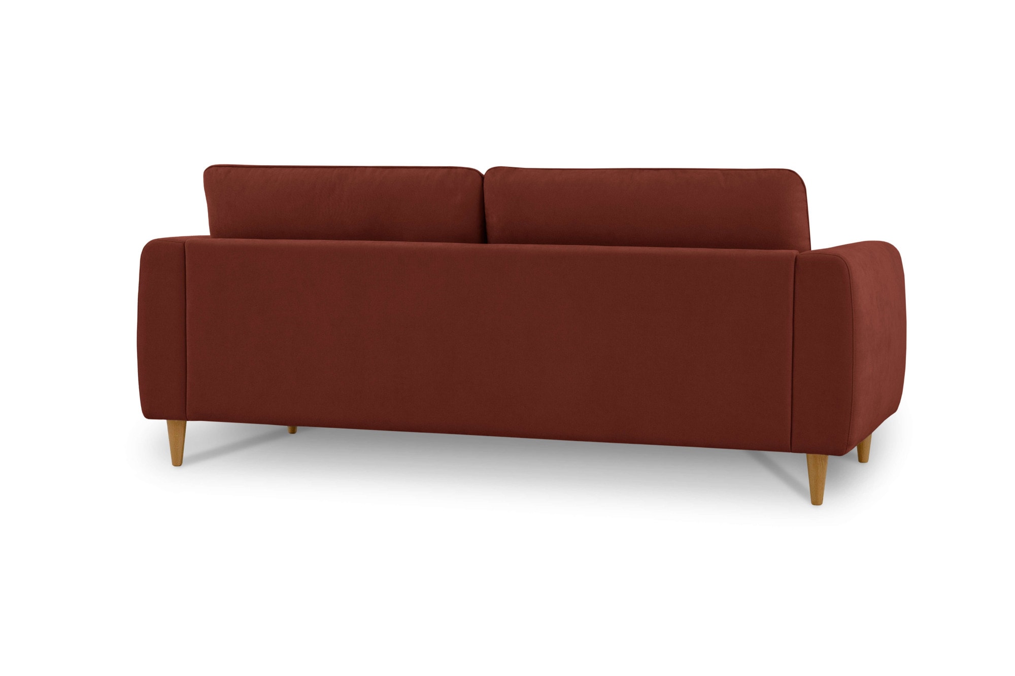 OTTO home 3-Sitzer »Finnian« 212 cm, Chenille, elegante Massivholzfüße