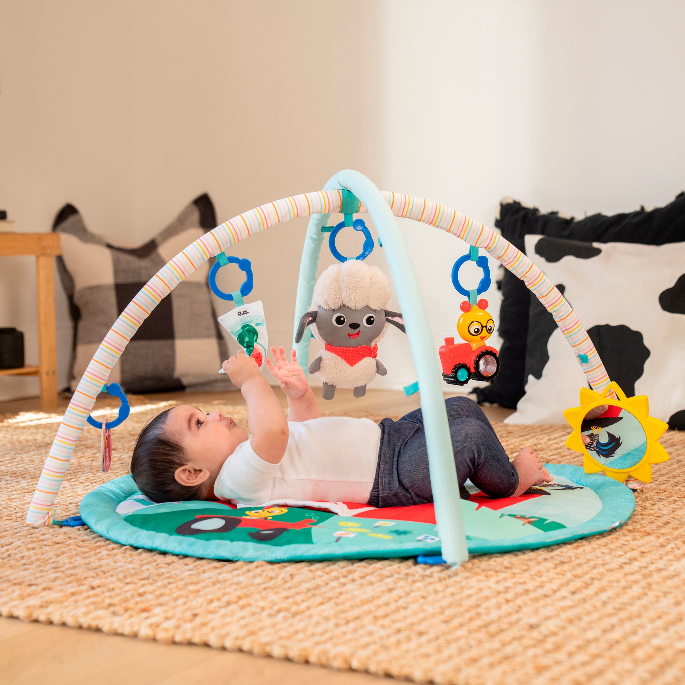 Baby Einstein Spielbogen »Happy Harvest Touch & Feel Activity Gym« mit Soundeffekt