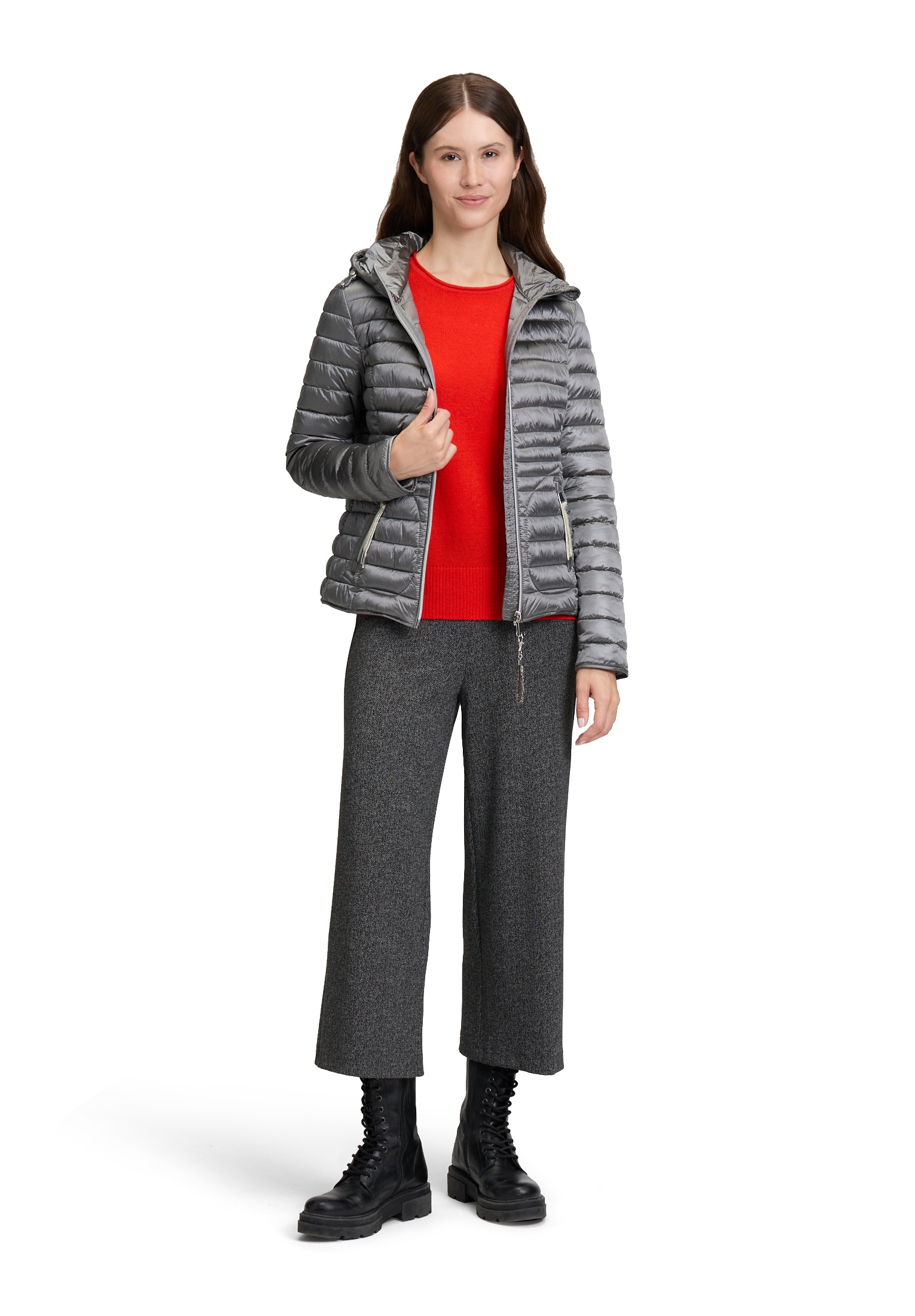 Cartoon Steppjacke »Steppjacke mit Reißverschlusstaschen«