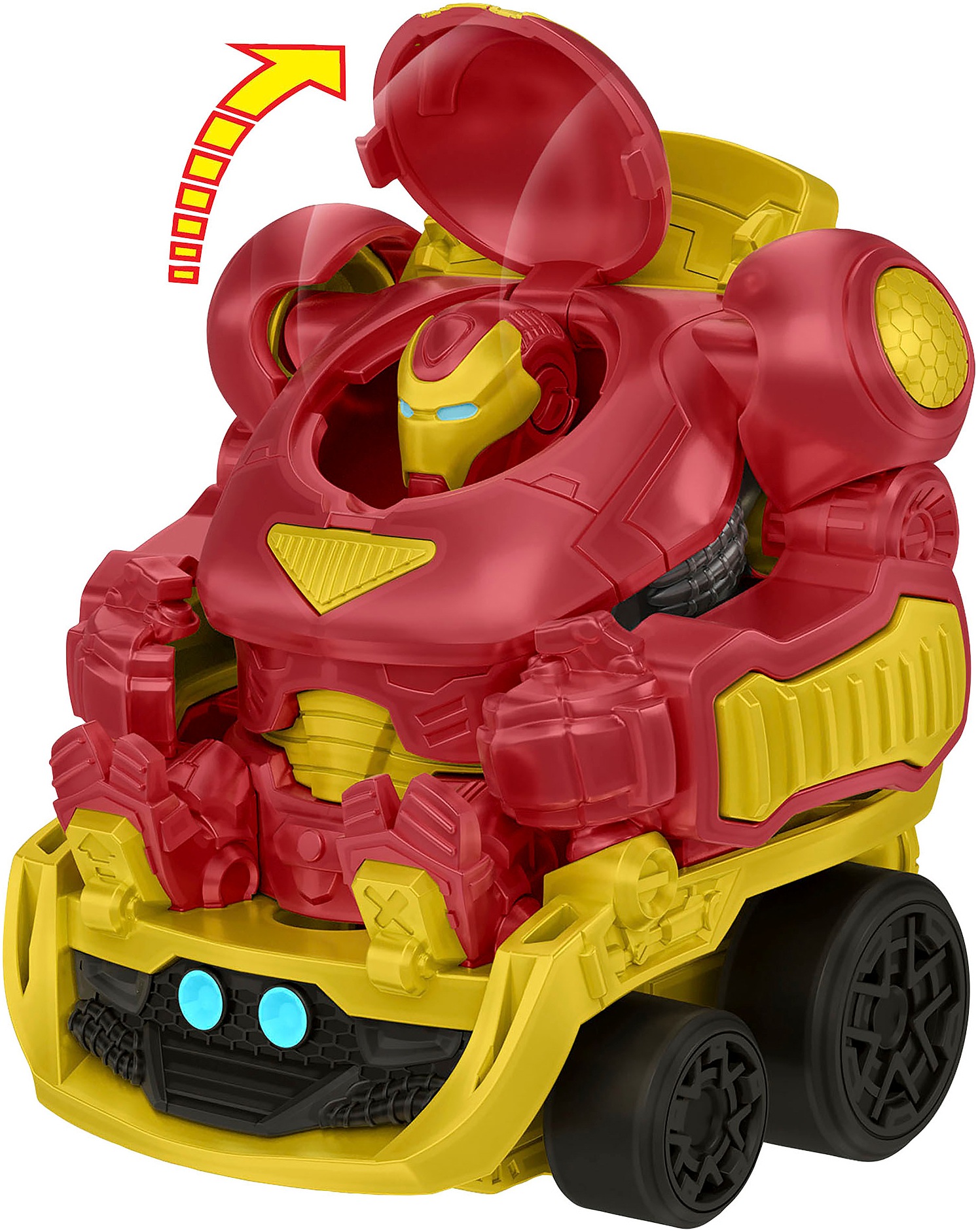 Hot Wheels Spielzeug-Transporter »RacerVerse, Marvel Hulkbuster«