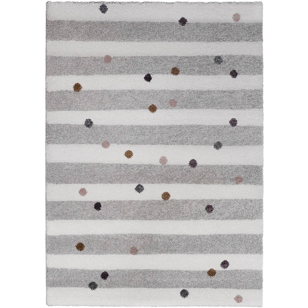 Primaflor-Ideen in Textil Kinderteppich »SOFT - Dots&Stripes«, rechteckig