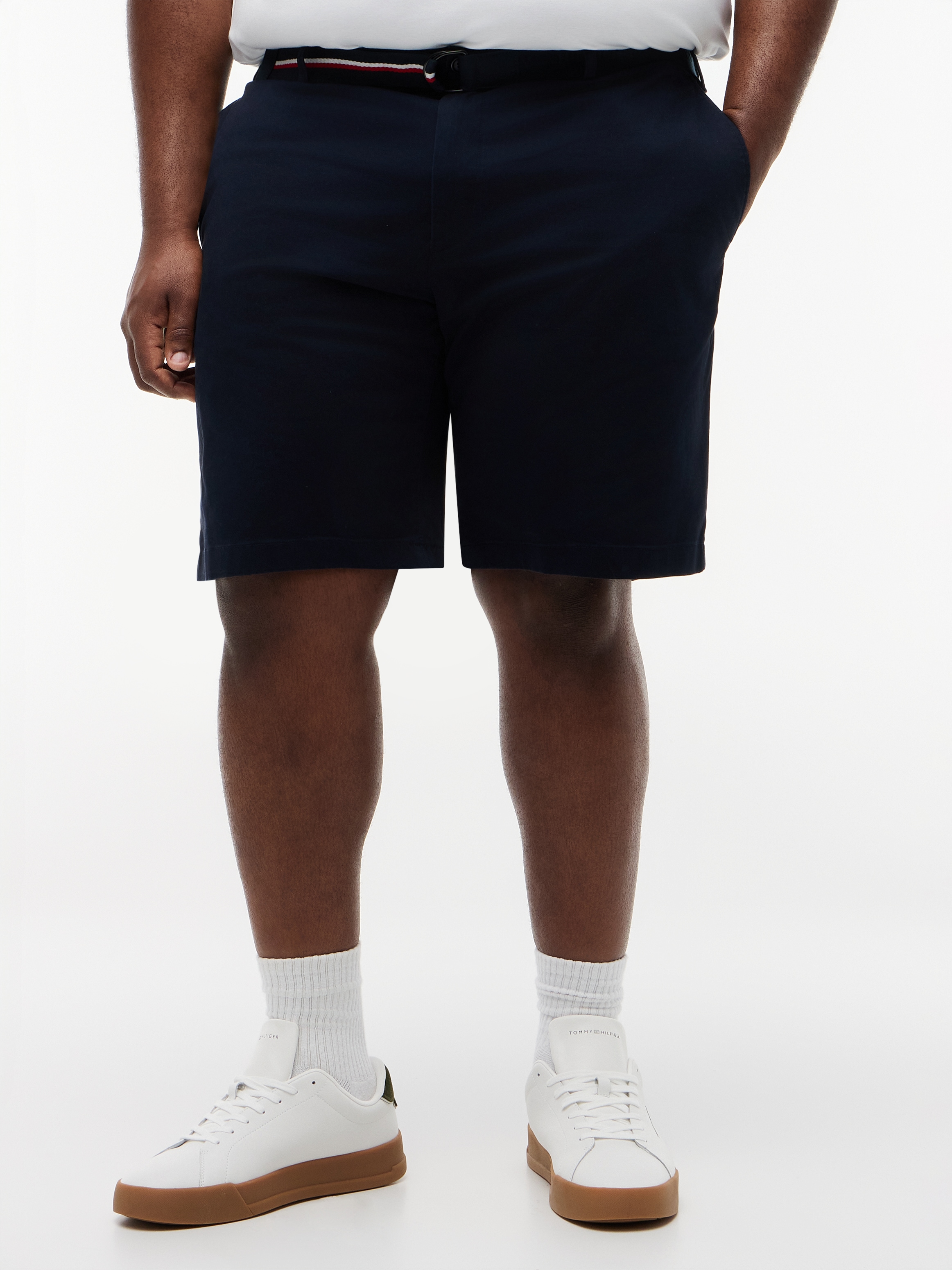 Tommy Hilfiger Big & Tall Chinoshorts »BT-DENTON 9.5 ESS TWILL-B«  Twill, slim fit, Große Größen