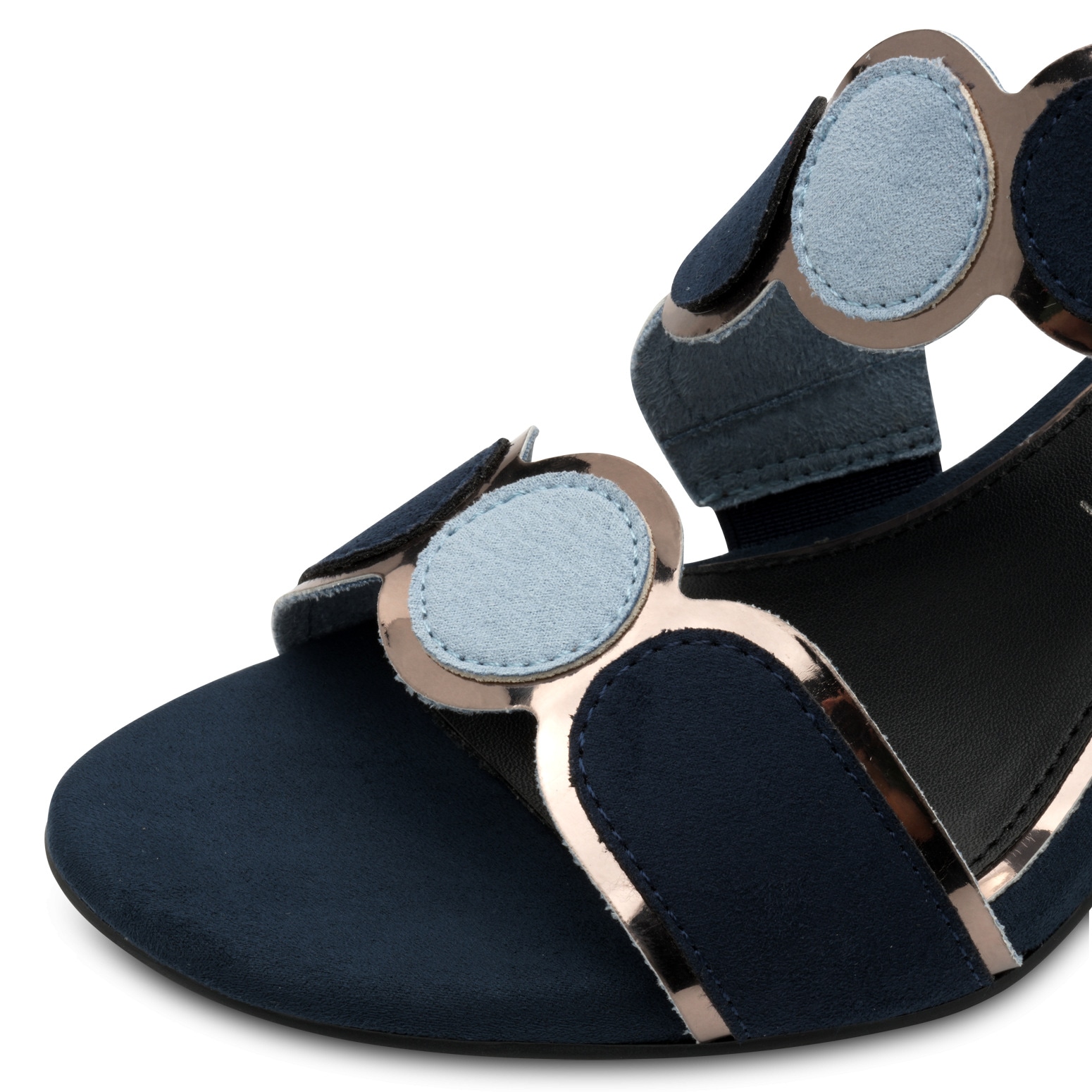 MARCO TOZZI Sandalette  Blockabsatz, Riemchensandale mit verstellbarem Schnallenverschluss