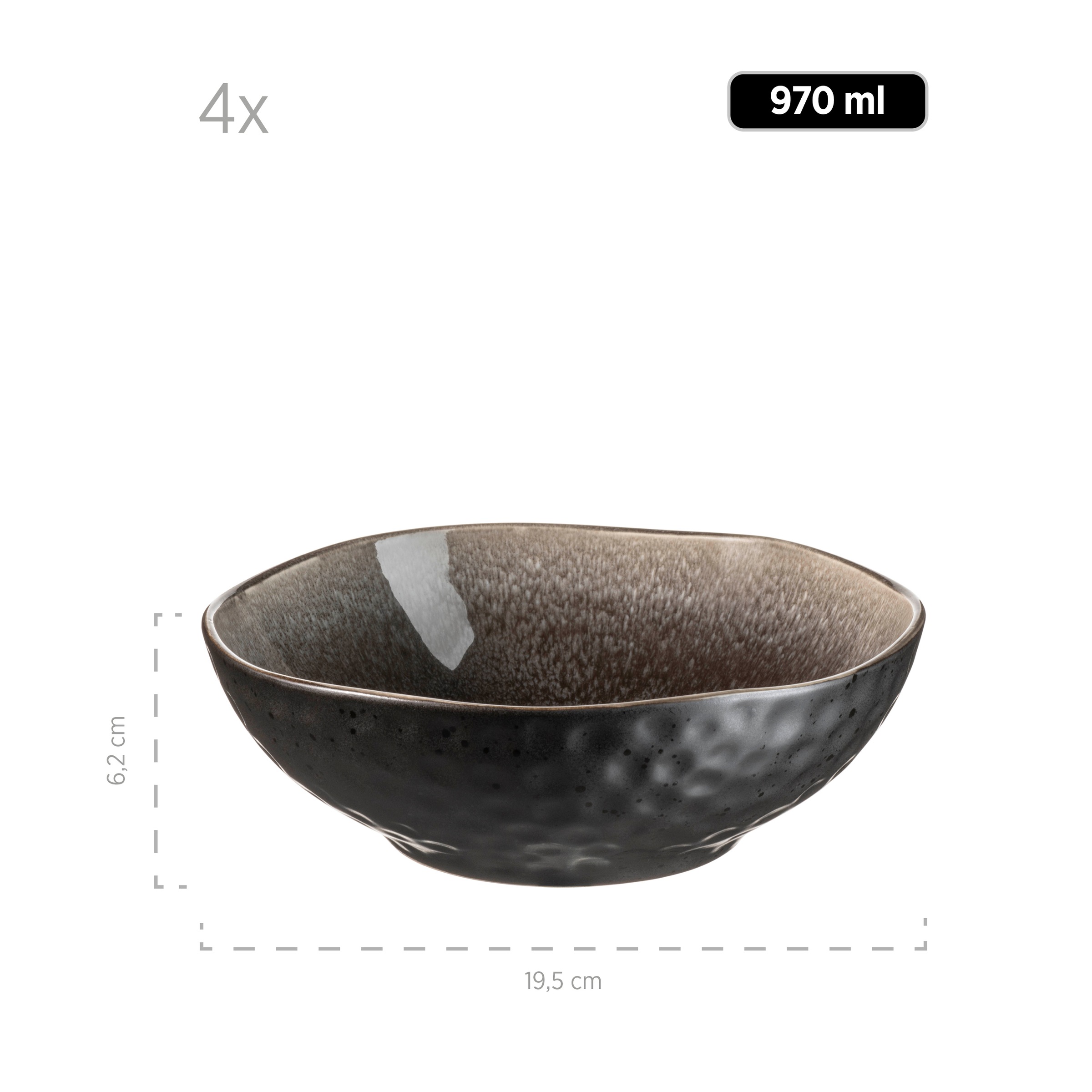 MÄSER Salatschüssel »Niara Organic« 9