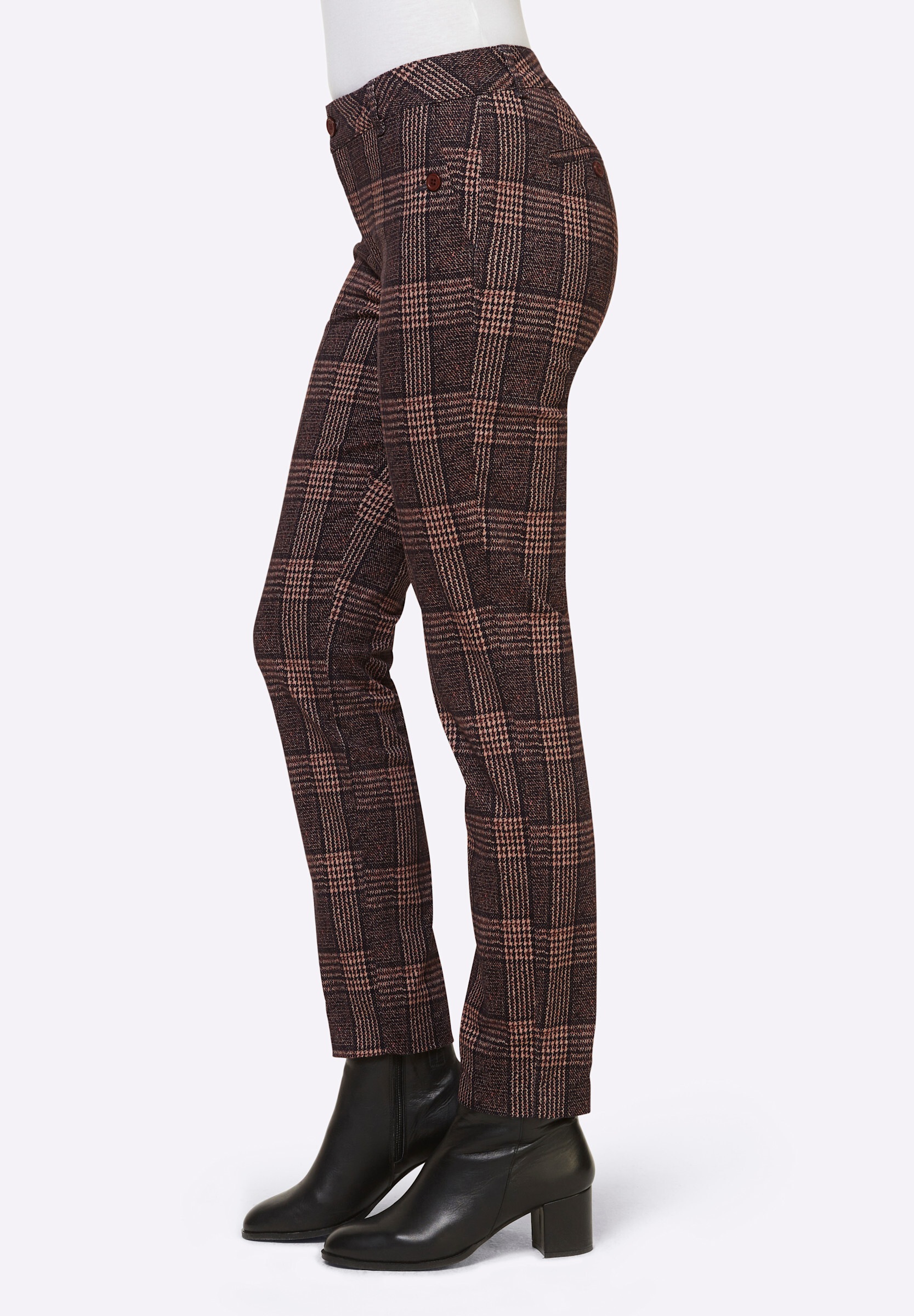 heine Cargojeans »Jeans Karohose mit Elasthan-Anteil«