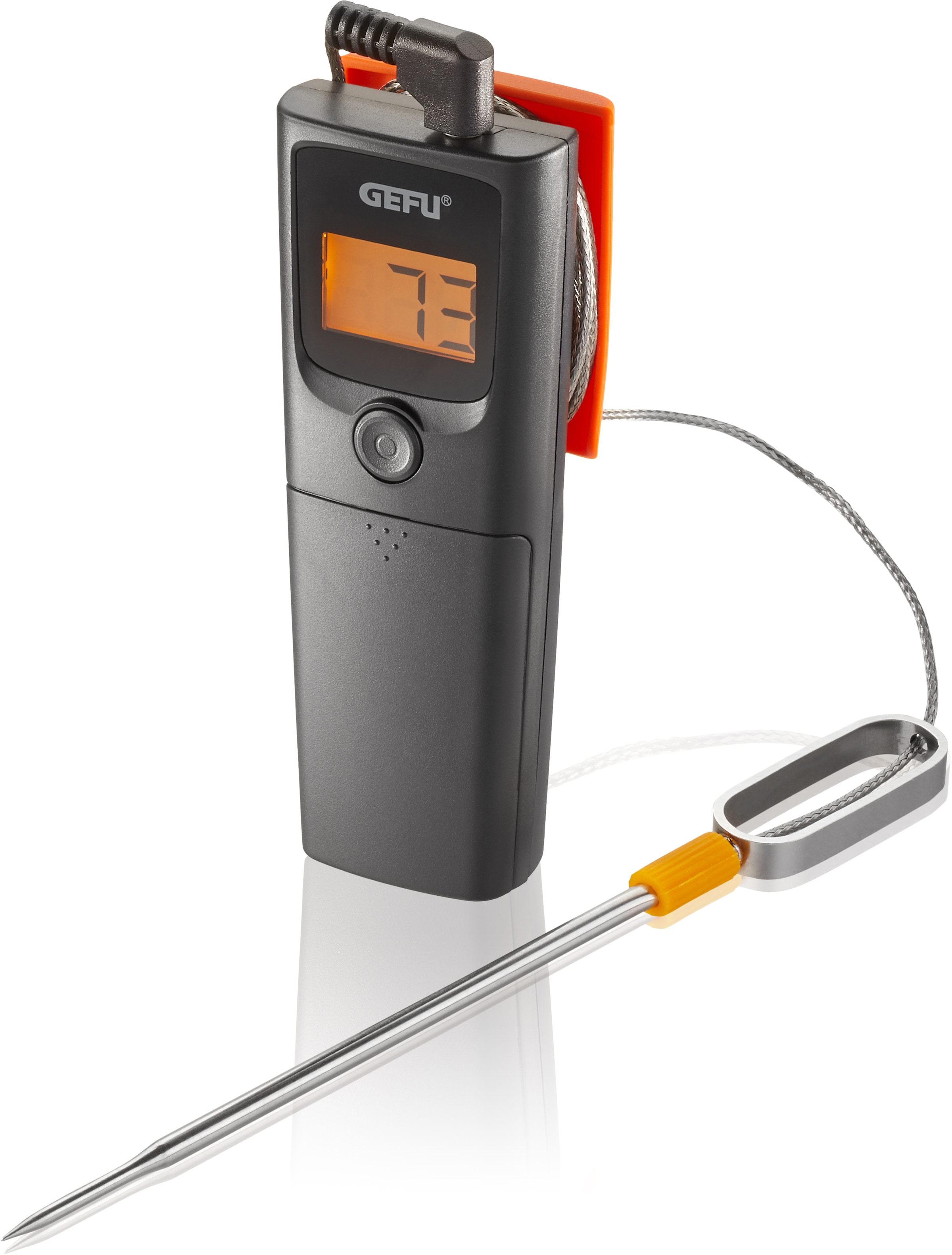 GEFU Grillthermometer »CONTROL«, App-gesteuert mit bis zu 30 Meter Reichweite in Echtzeitübertragung
