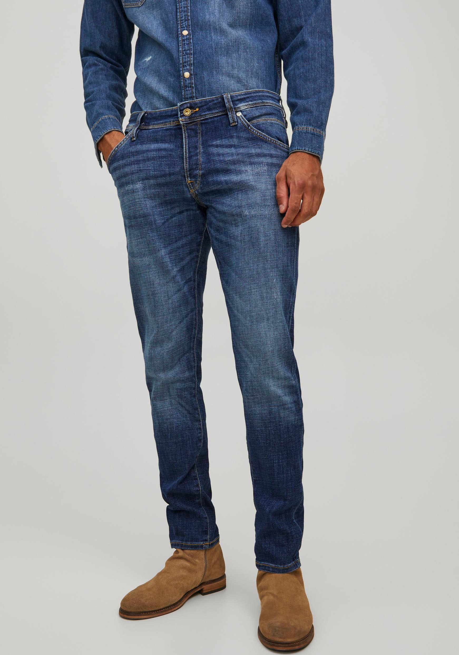 Jack & Jones Slim-fit-Jeans »JJIGLENN JJFOX JOS 047 50SPS«